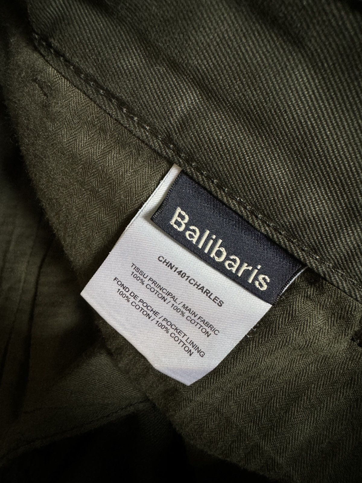 Balibaris Balibaris Olive Chino Size US 34 / EU 50 - 4 Thumbnail