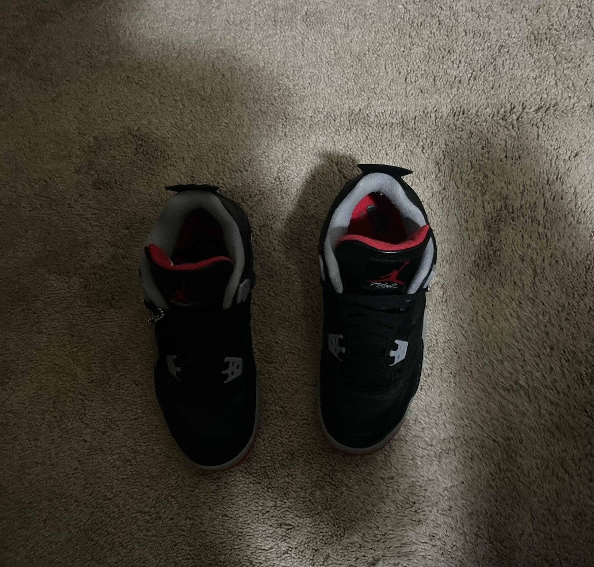 Jordan Brand Jordan 4 Bred Reamagined Size US 6.5 / EU 39-40 - 3 Thumbnail