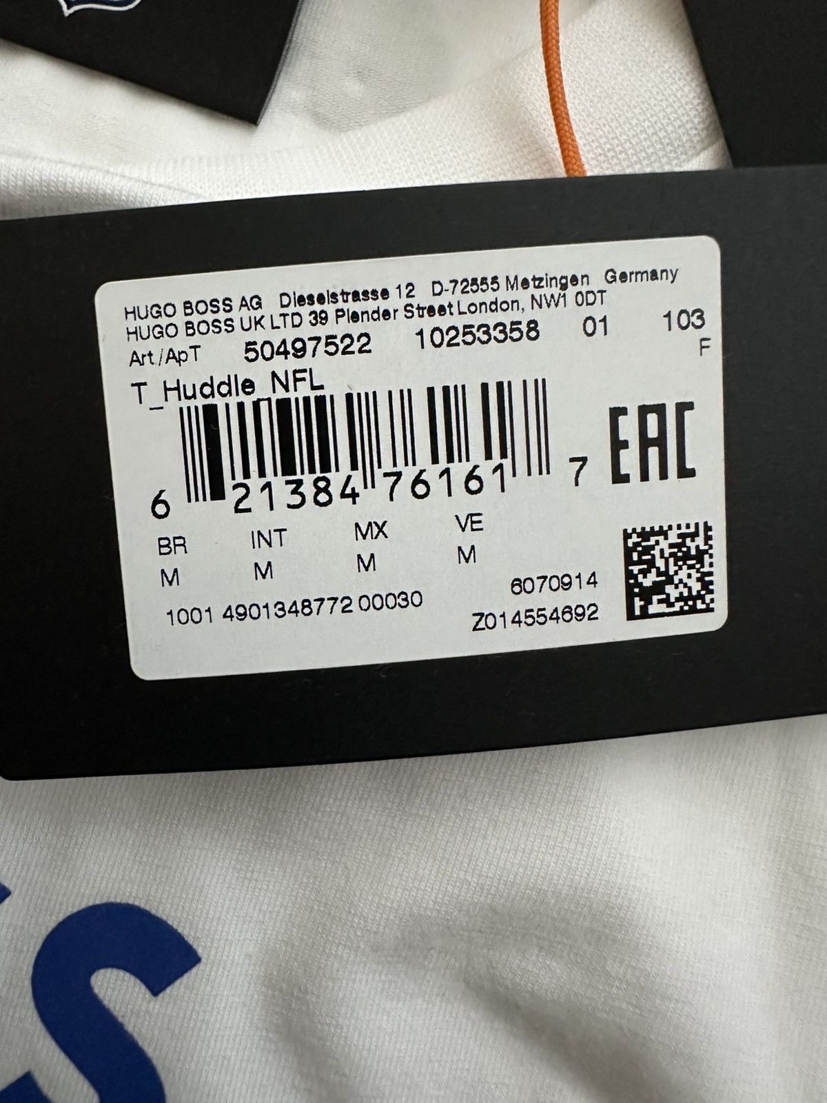 Hugo Boss HUGO BOSS x Los Angeles Rams NFL T-Shirt Super Bowl Stafford Size US M / EU 48-50 / 2 - 9 Thumbnail