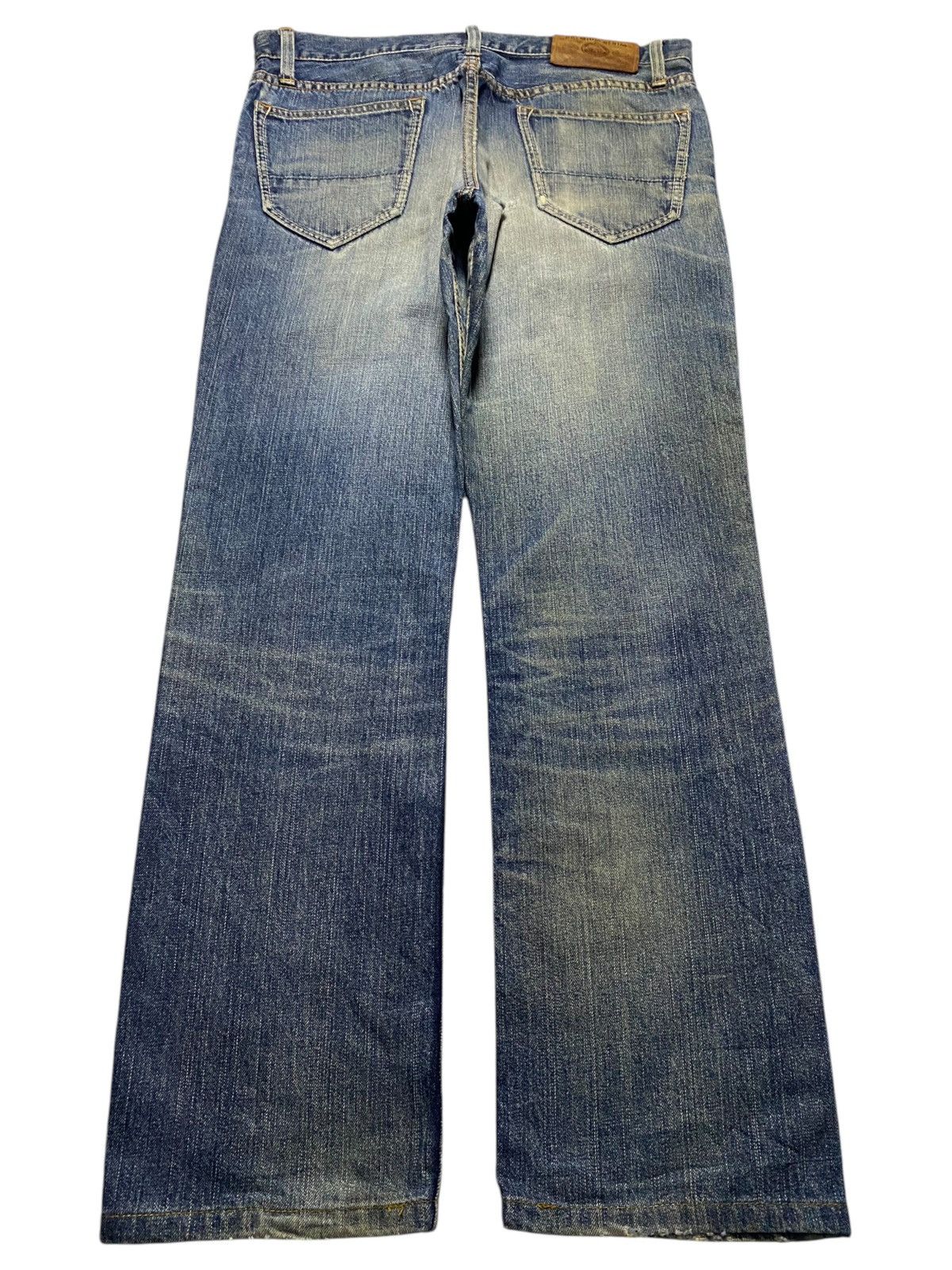 Eddie Bauer Vintage Eddie Bauer Premium Mud Wash Distressed Loose Jeans Size US 32 / EU 48 - 2 Thumbnail