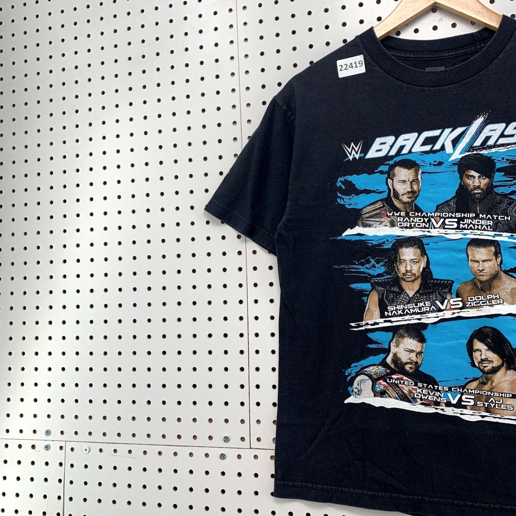 Vintage WWE Shirt Back Lash I WAS THERE WWF WCW Short SLeeve Adult Medium Black Size US M / EU 48-50 / 2 - 3 Thumbnail