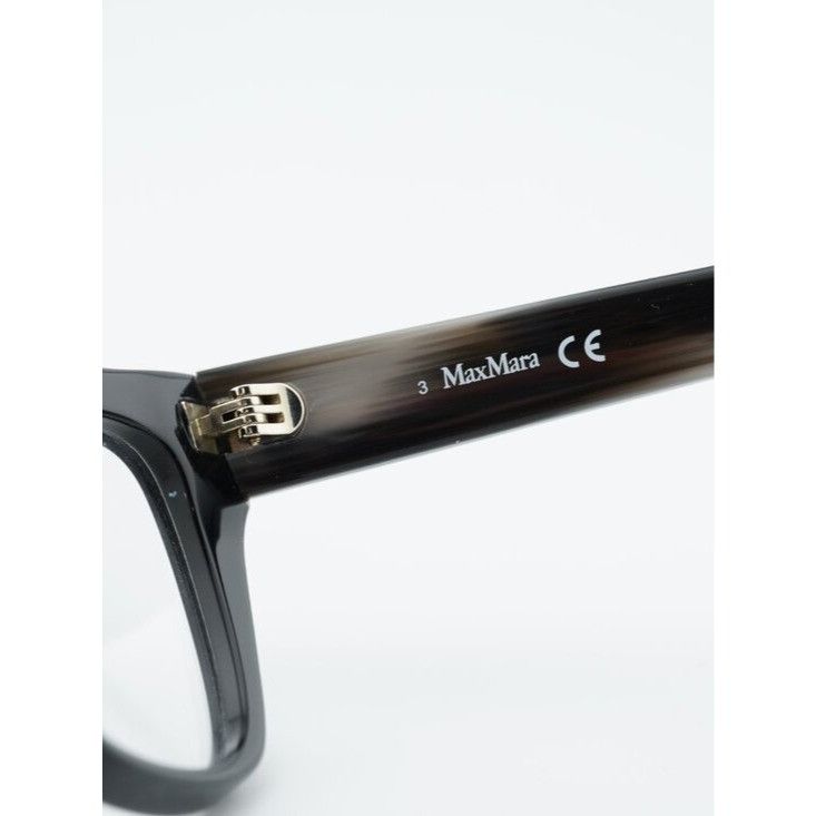 Max Mara Max Mara MM5053 005 Eyeglasses Shiny Black 53mm Cat Eye Size ONE SIZE - 7 Thumbnail