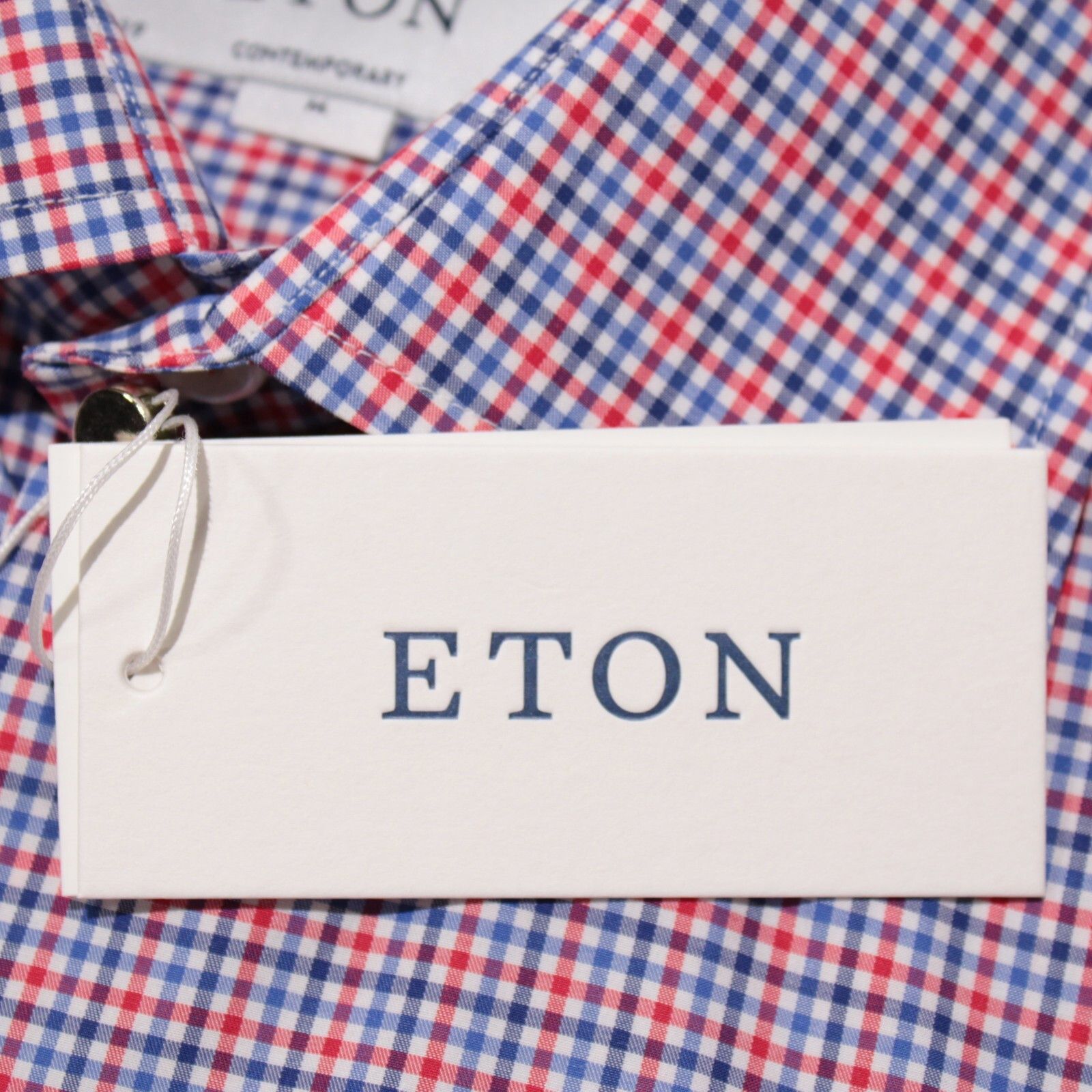 Eton Eton New with tags Shirt Size M US In Red Size US M / EU 48-50 / 2 - 2 Thumbnail