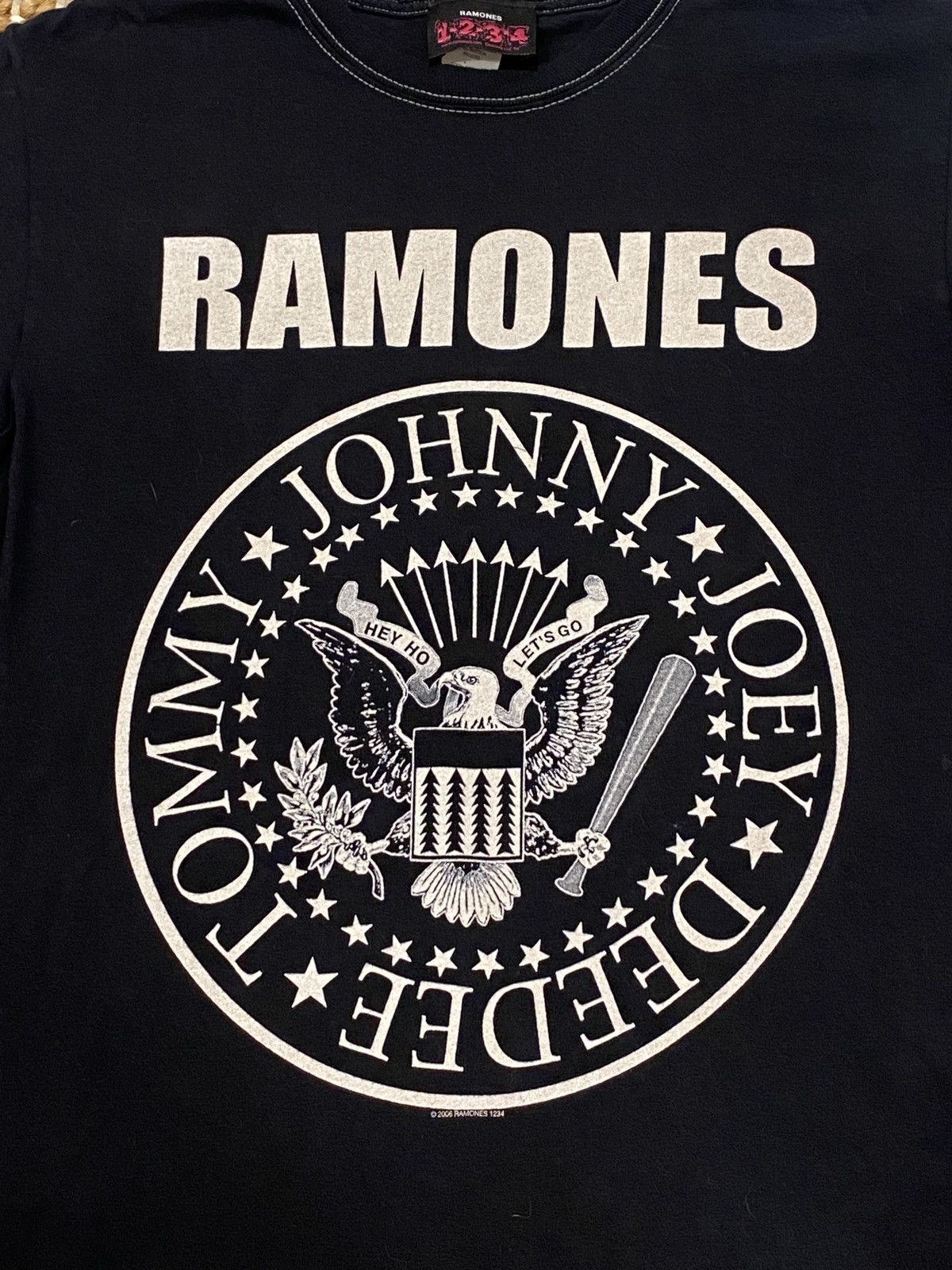 Band Tees Vintage Ramones Shirt 2006 Black Graphic 1 2 3 4 Label Tee Size US S / EU 44-46 / 1 - 10 Thumbnail