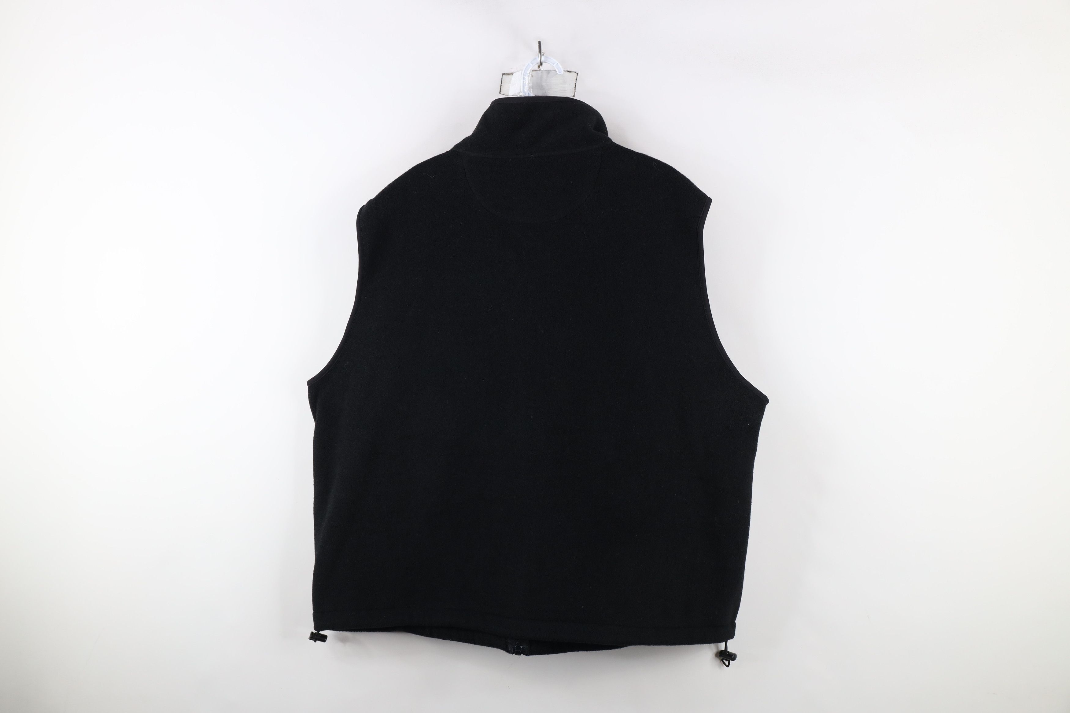 Eddie Bauer × Vintage Vintage 90s Eddie Bauer EbTek Fleece Vest Jacket Black USA Size US XL / EU 56 / 4 - 9 Thumbnail