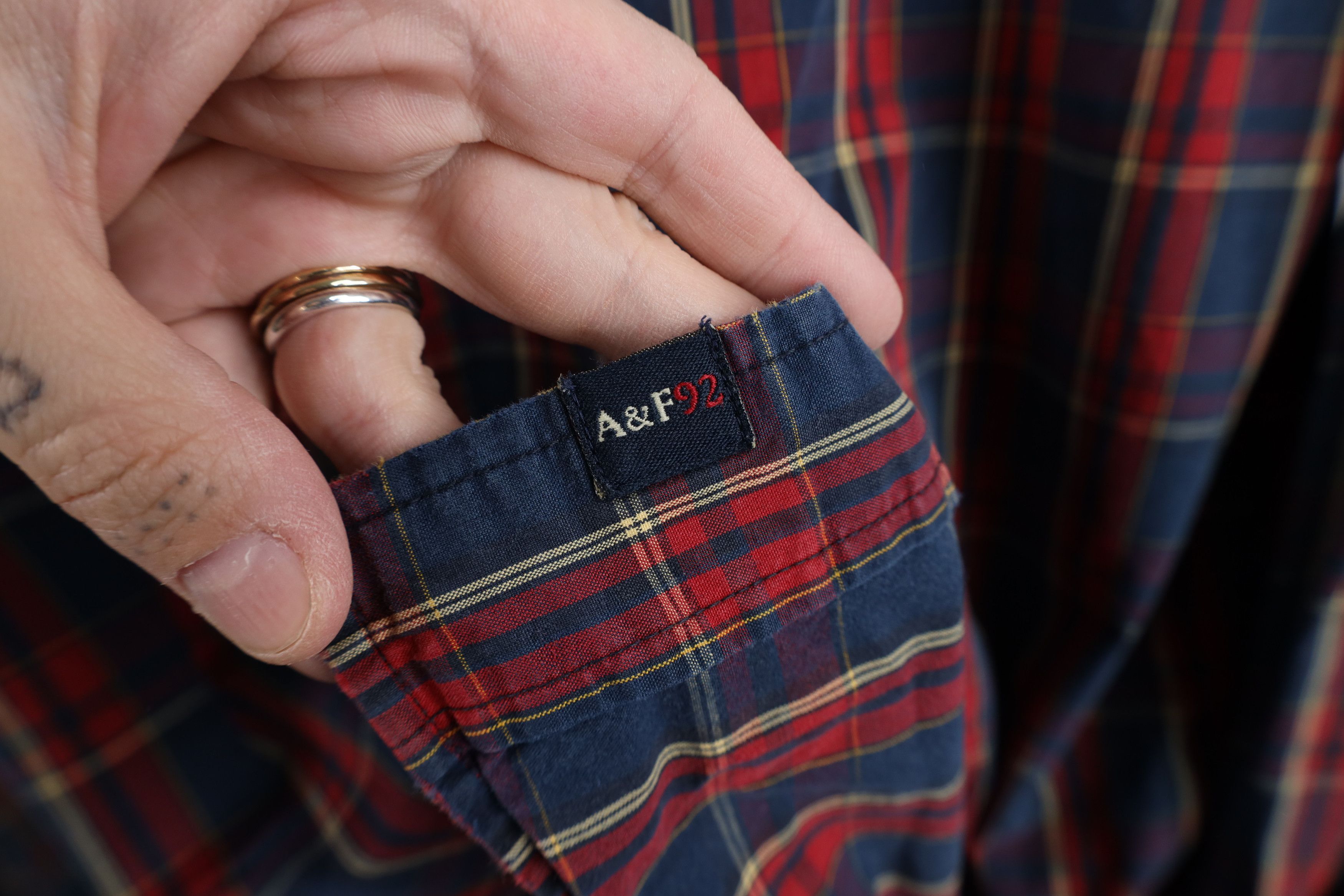 Abercrombie & Fitch Vintage Abercrombie & Fitch Collared Button Down Shirt Size US L / EU 52-54 / 3 - 4 Thumbnail