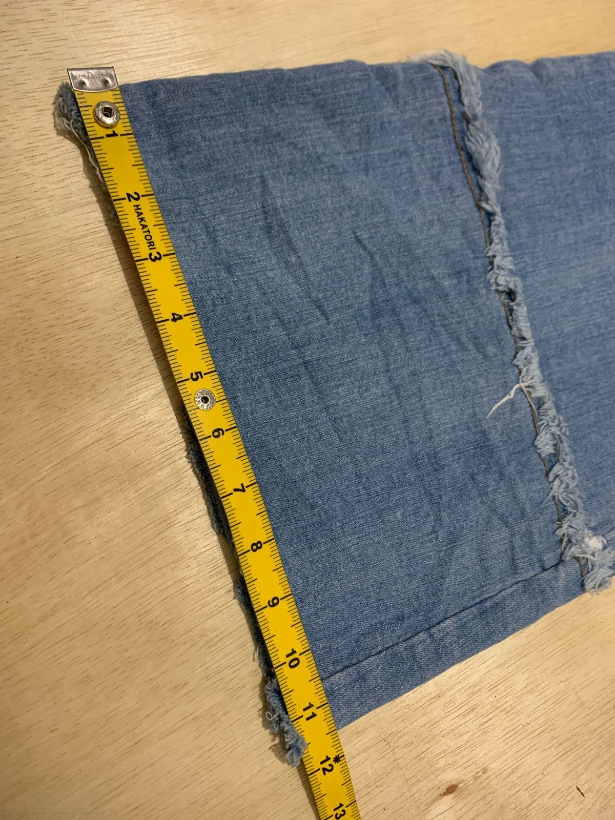 14th Addiction × 20471120 × Japanese Brand Y2k Flare DINT Denim Jeans Bootcut Size 28" / US 6 / IT 42 - 14 Thumbnail