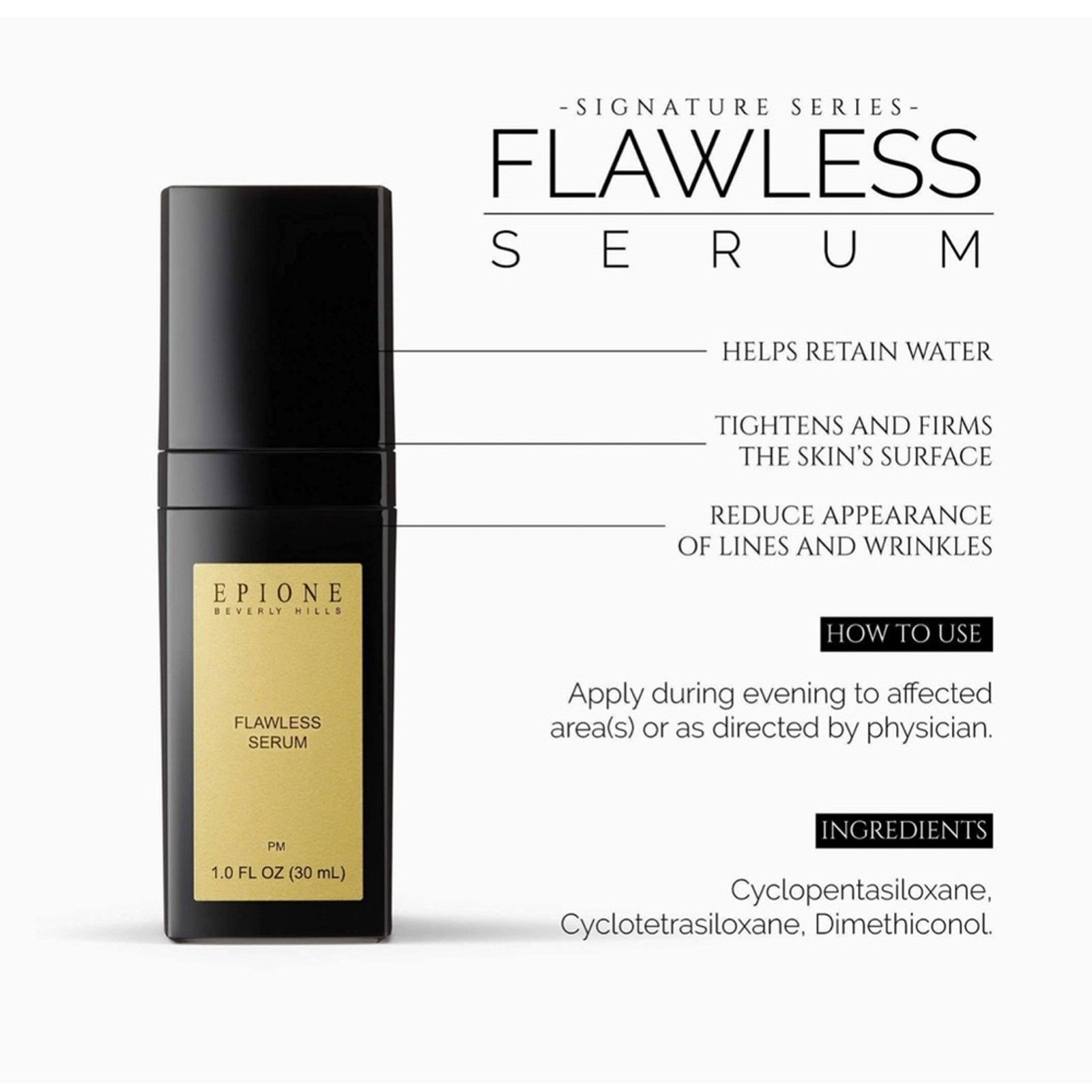 NBDN Nobrandedon Epione Flawless Anti Aging Serum, Firming Size ONE SIZE - 5 Thumbnail
