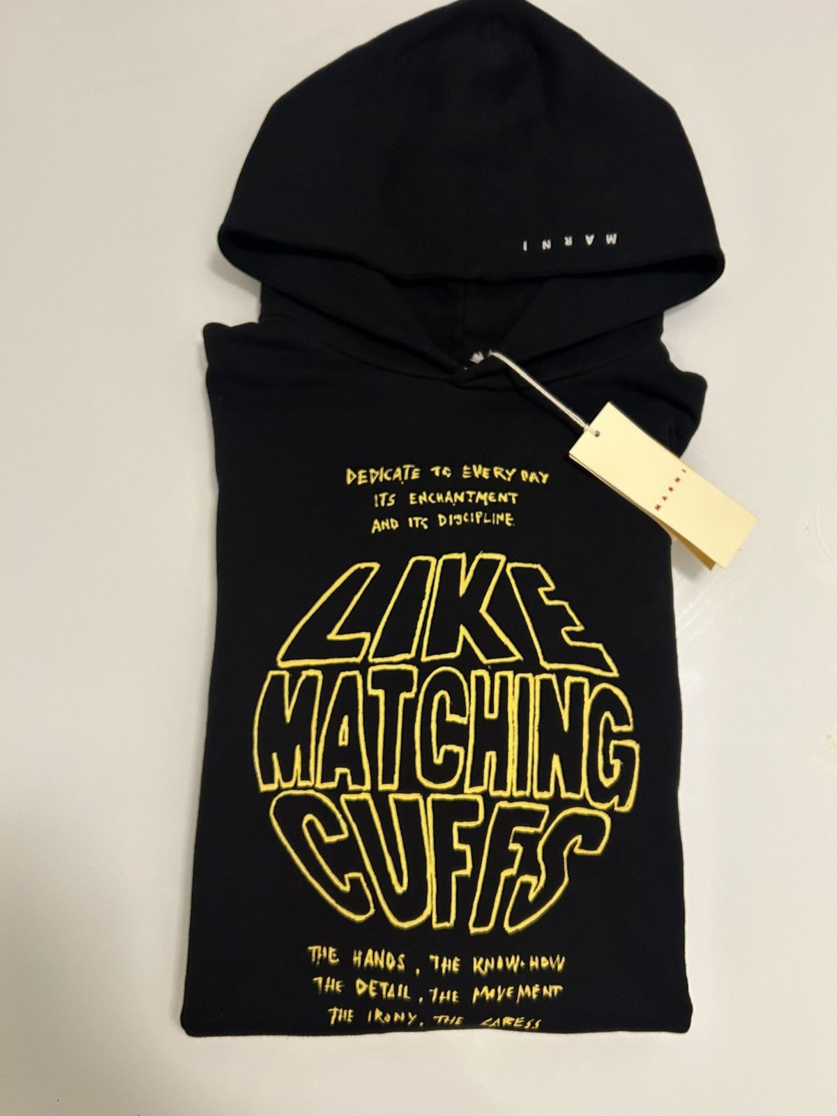 Marni Marni Logo Print Hoodie F23 Size US M / EU 48-50 / 2 - 1 Thumbnail