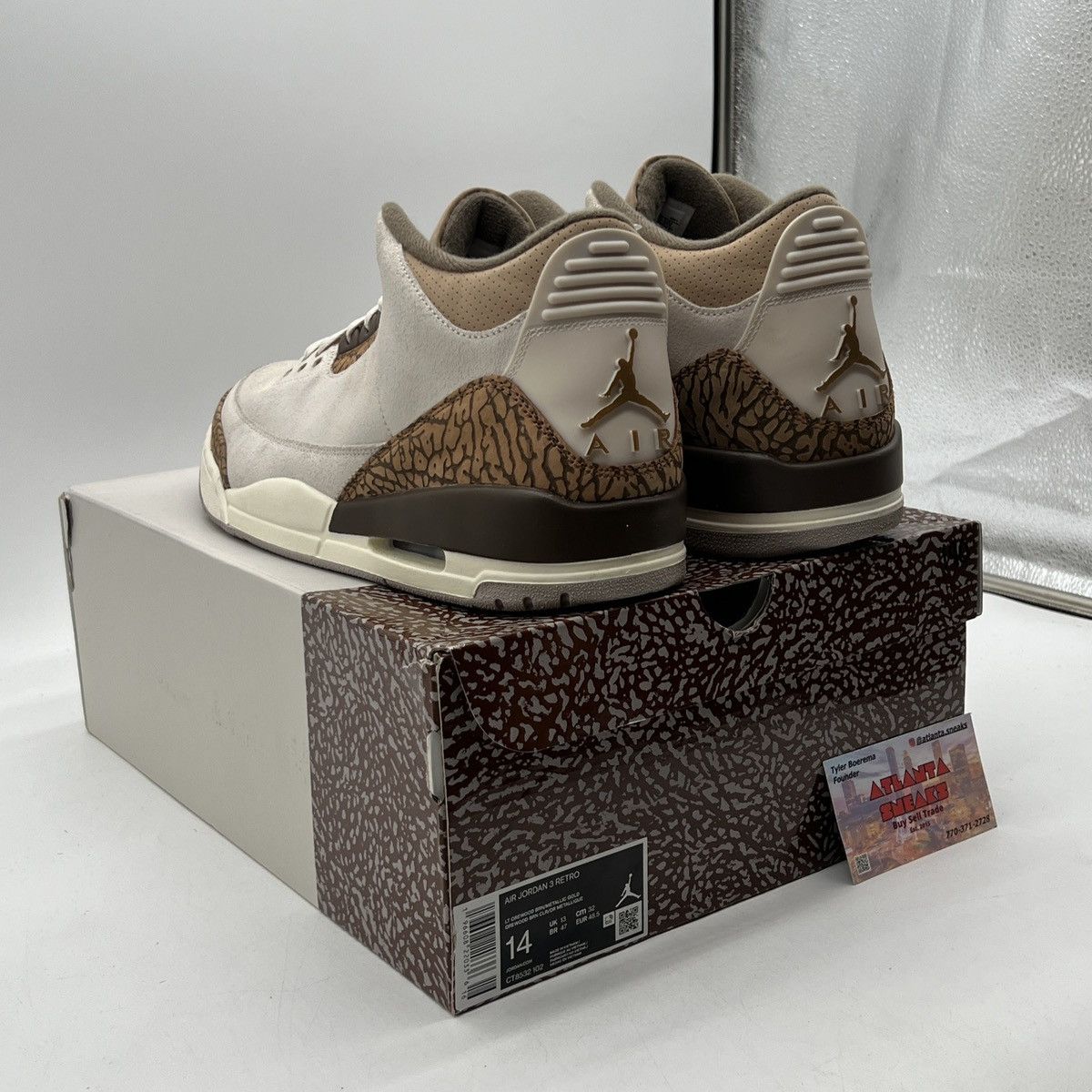 Jordan Brand Air Jordan 3 palomino Size US 14 / EU 47 - 4 Thumbnail