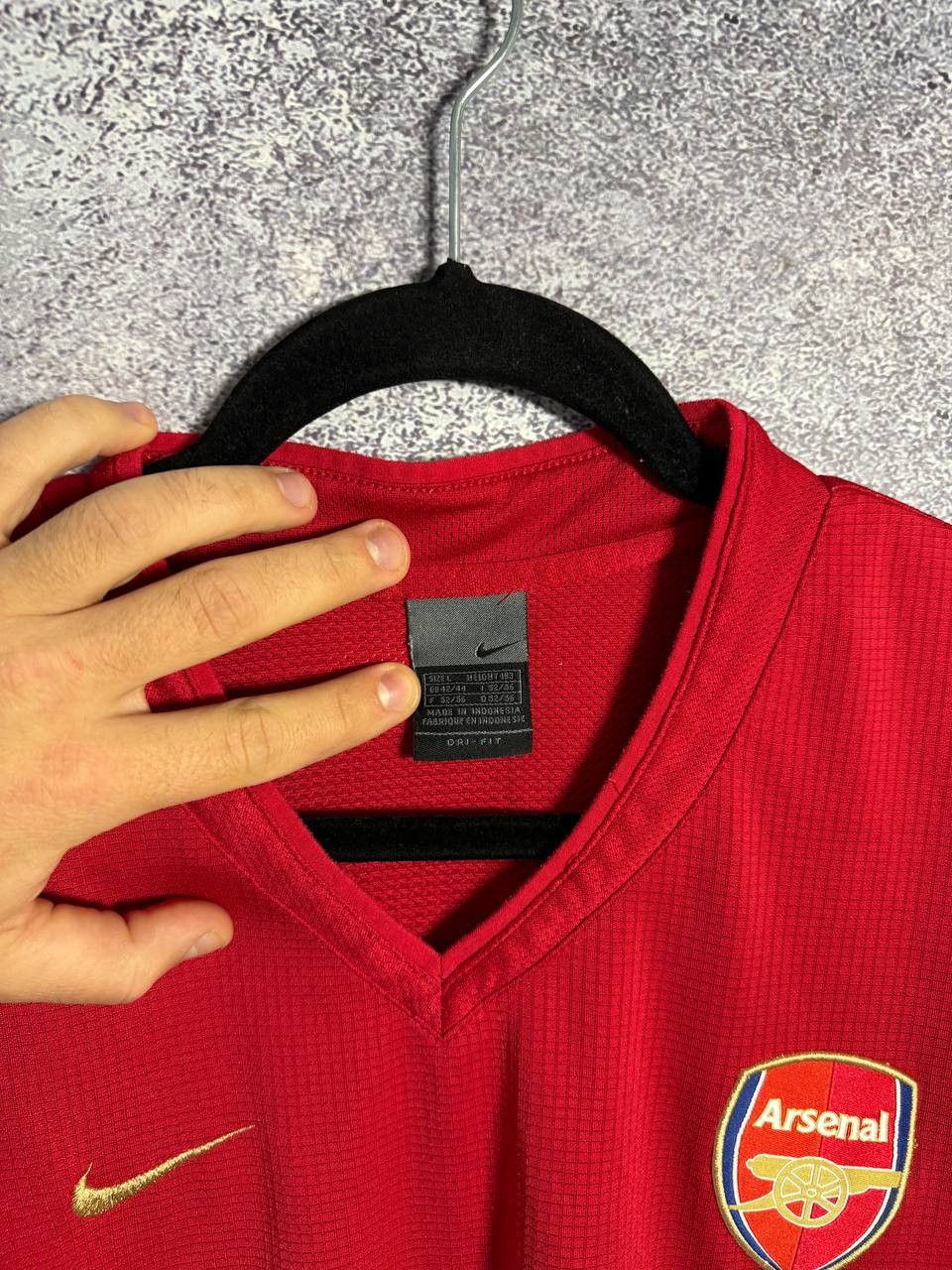 Nike × Vintage Vintage Arsenal Nike Pre Match Training Jersey Large Size US L / EU 52-54 / 3 - 9 Thumbnail
