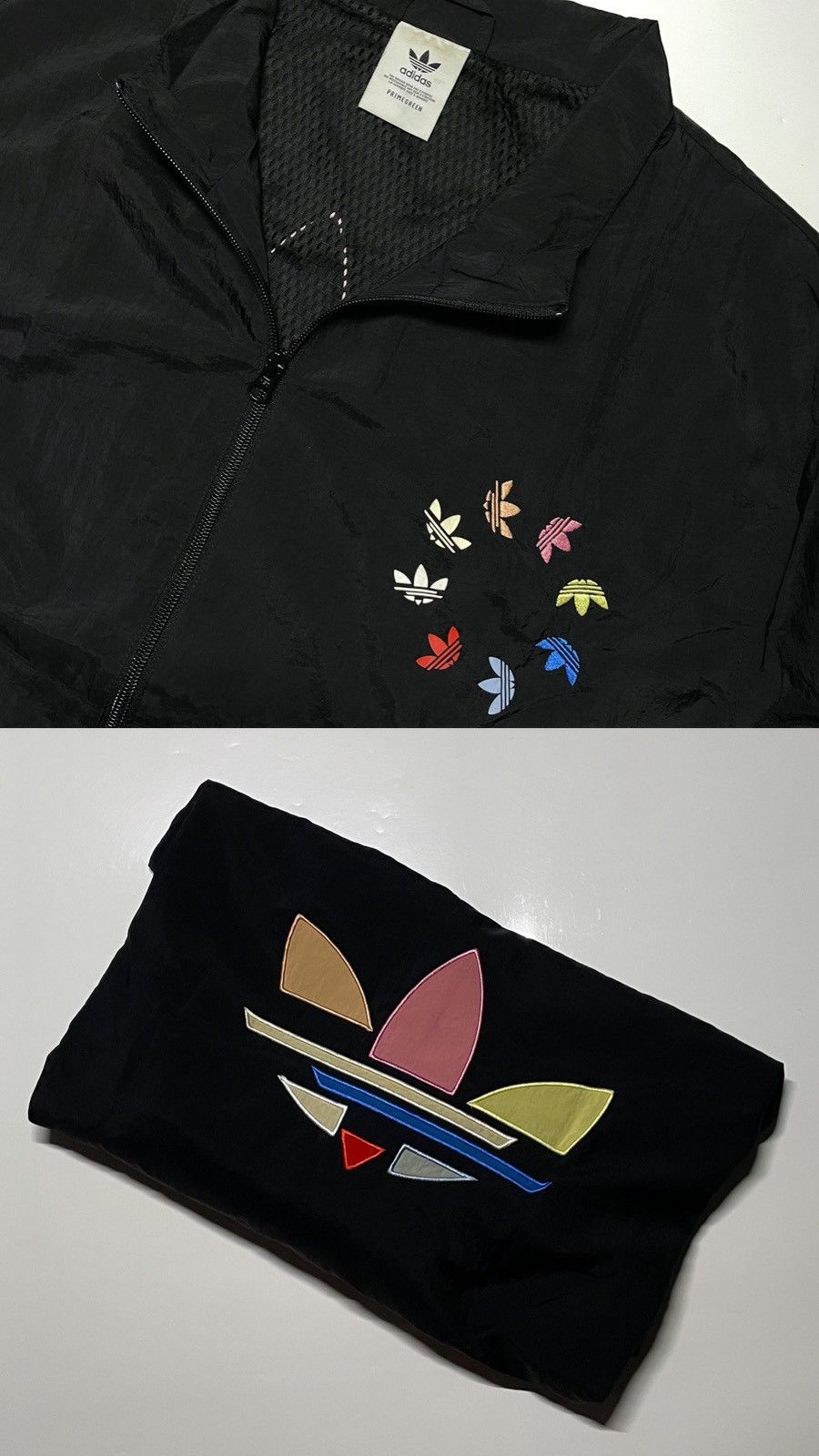 Adidas Adidas Adicolor Shattered Trefoil Woven Track Jacket Size US XL / EU 56 / 4 - 4 Thumbnail