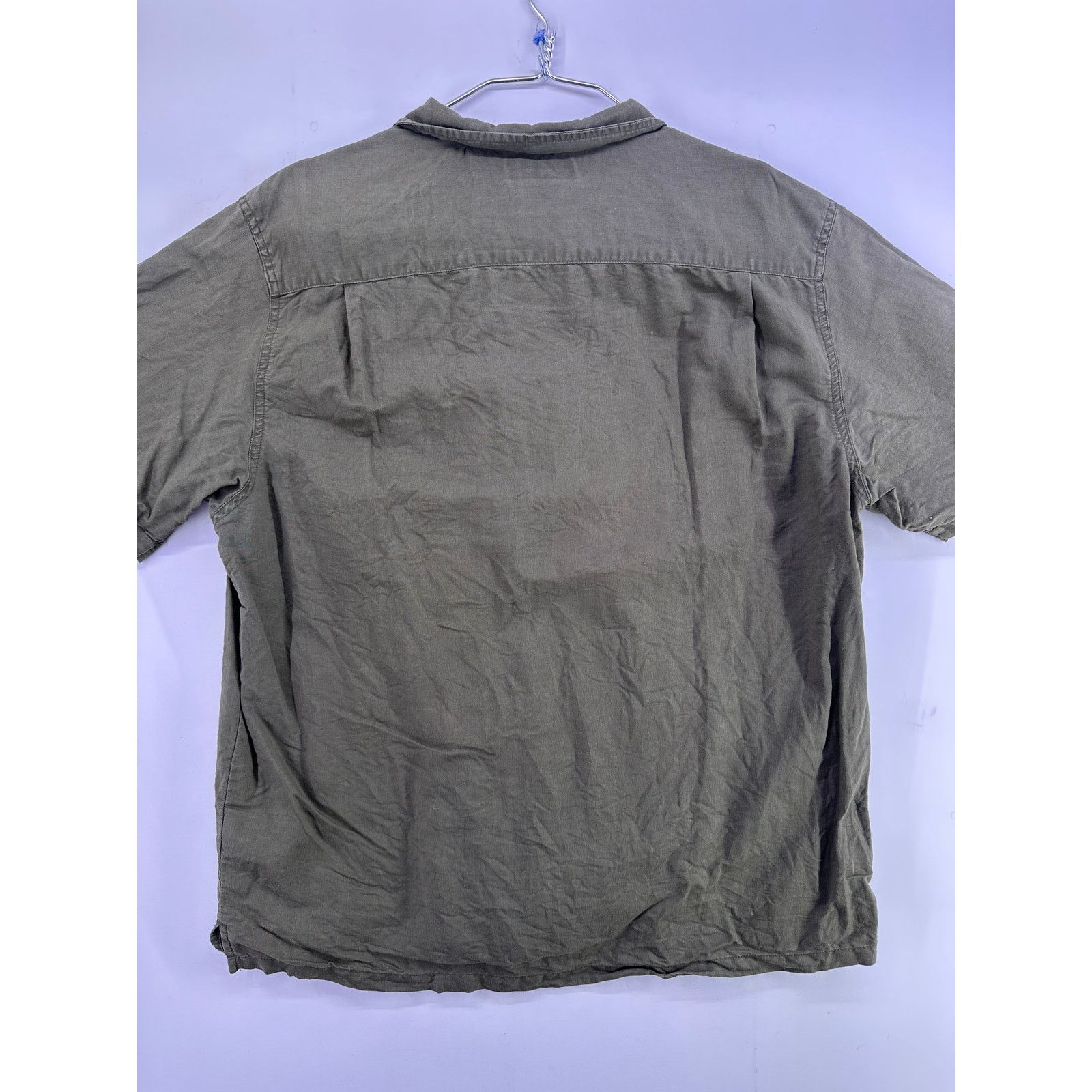 Columbia Columbia Olive Green Button Down Shirt Size XL Size US XL / EU 56 / 4 - 8 Thumbnail