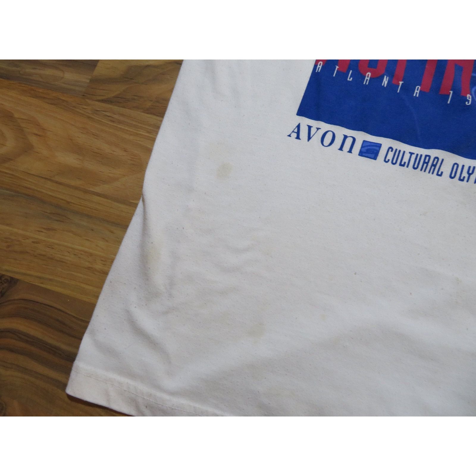 Other Olympic Woman Atlanta Olympics 1996 White T-shirt Womens 2XL Size XXL / US 16-18 / IT 52-54 - 4 Thumbnail