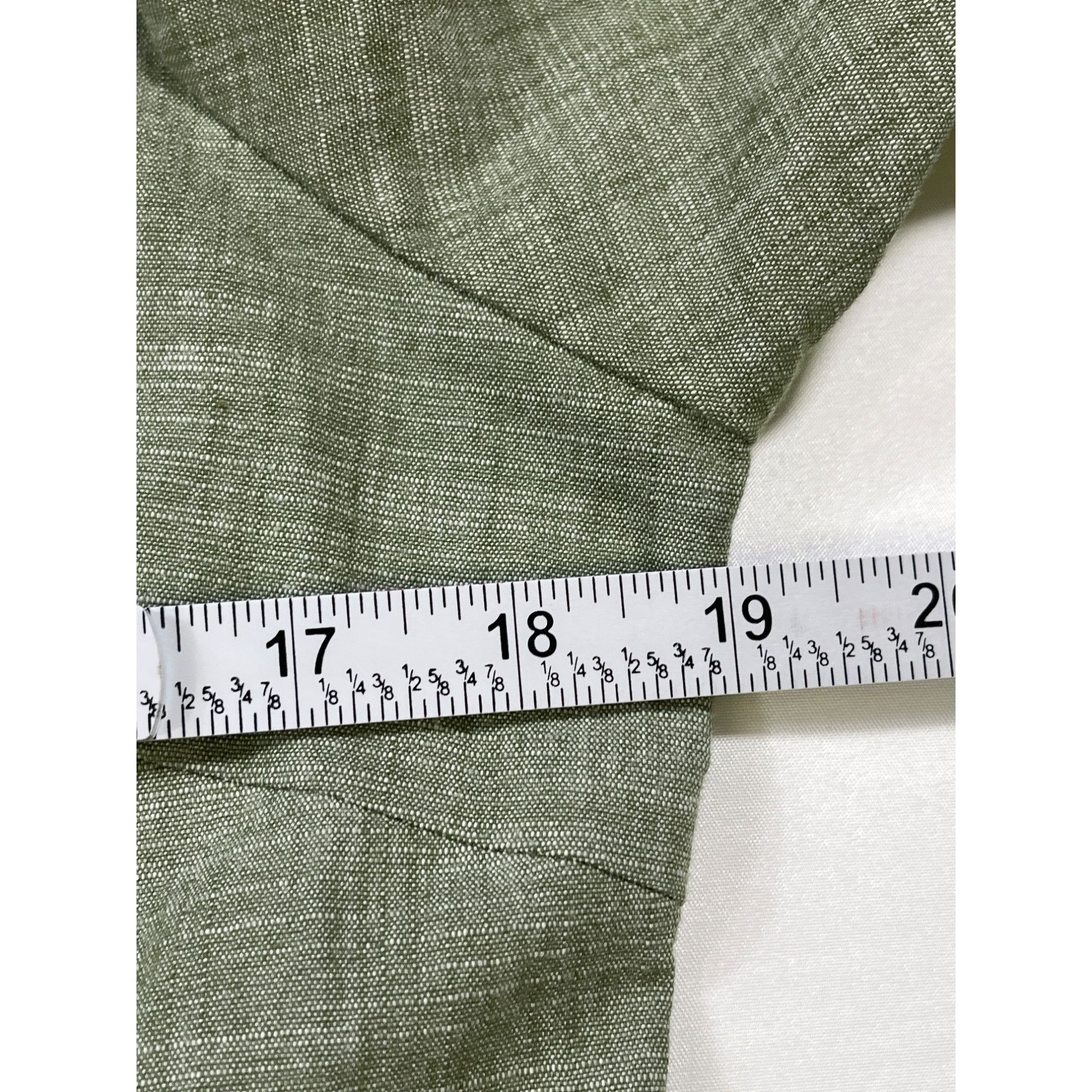 Designer Sharagano SKU 7610 Womens Olive Green Utility Dress Size 12 Size XL / US 12-14 / IT 48-50 - 5 Thumbnail