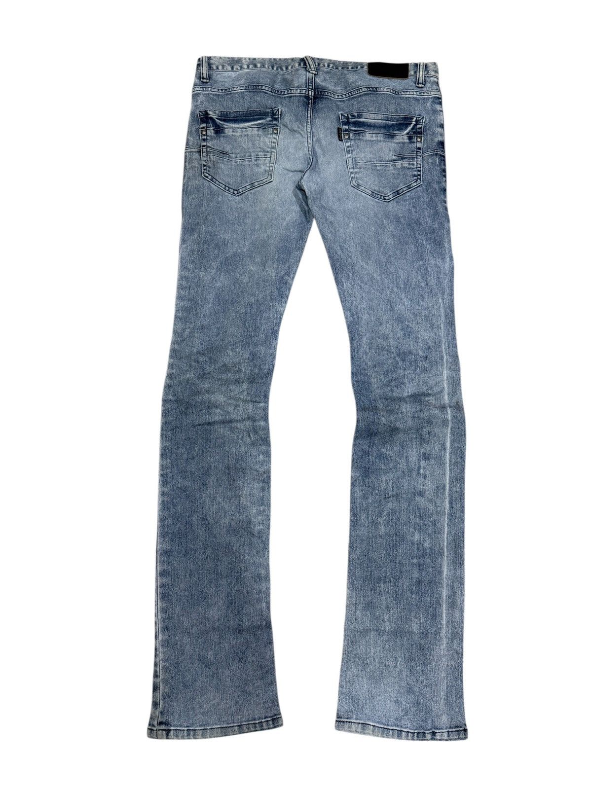 Tornado Mart TORNADO MART ACID WASH BOOTCUT JEANS Size US 34 / EU 50 - 2 Thumbnail