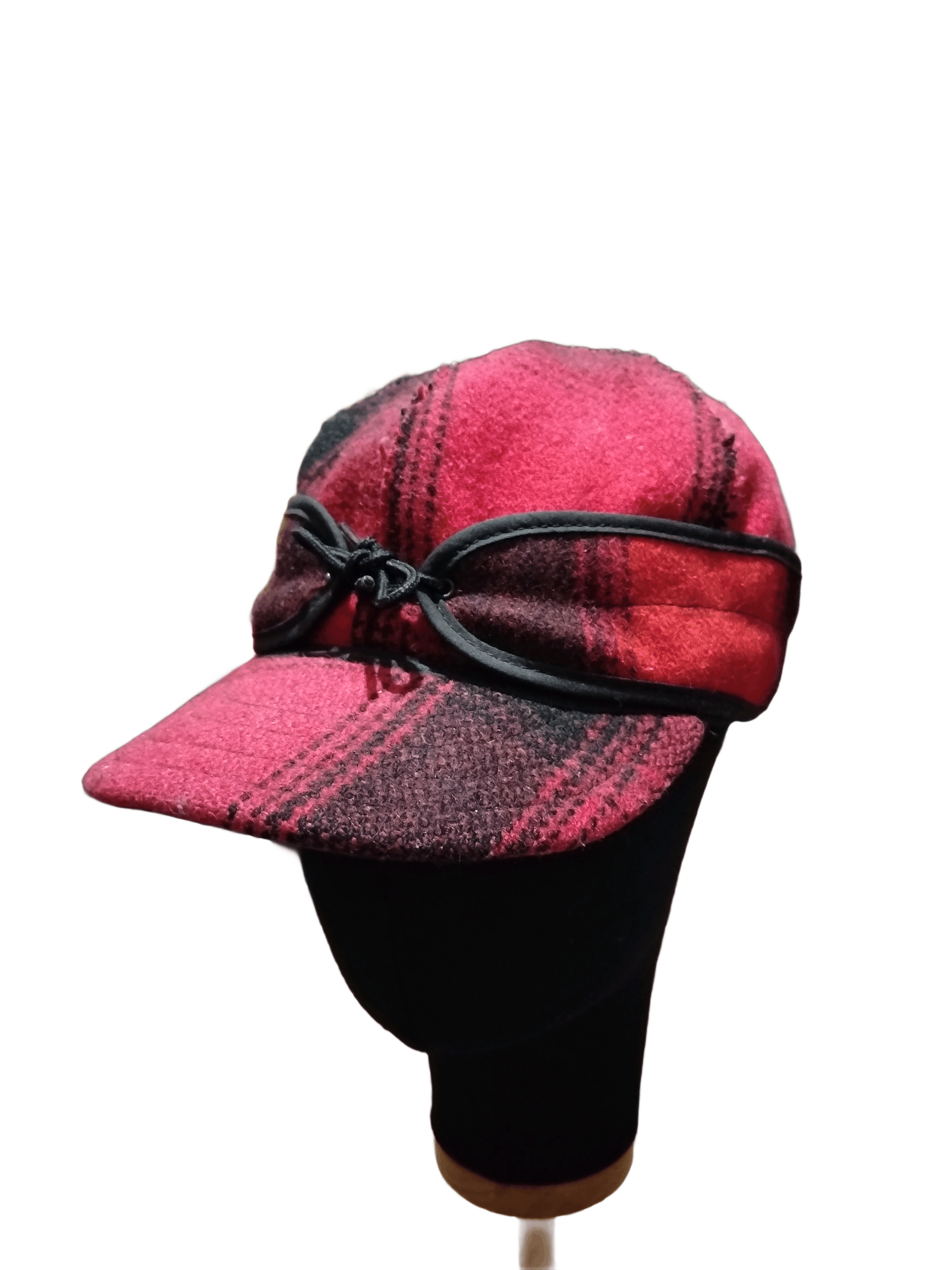Stormy Kromer Stormy Kromer Original Cap in red and black plaid wool Size ONE SIZE - 2 Thumbnail