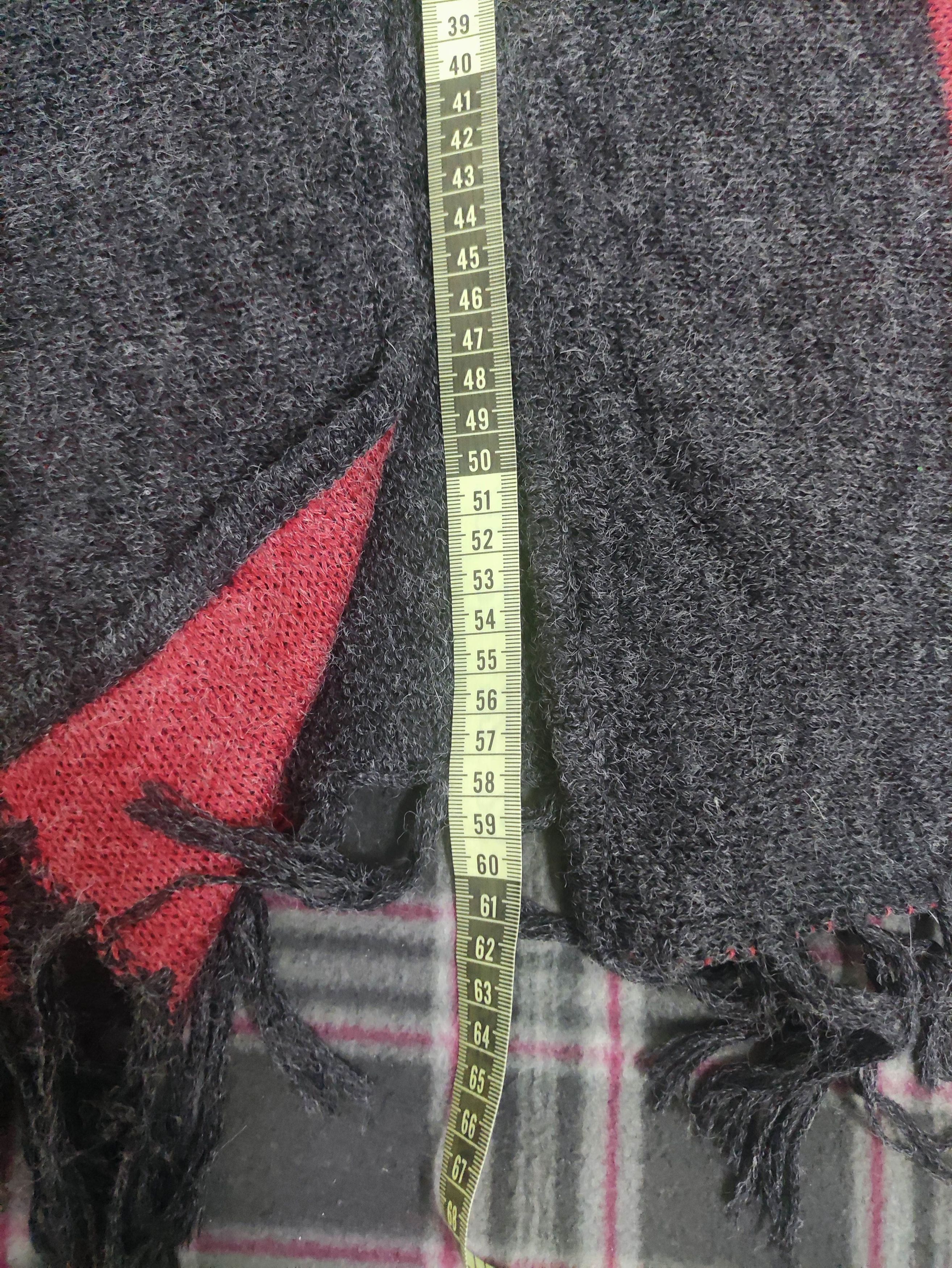 Japanese Brand Vintage Pancho Wool knit Size ONE SIZE - 8 Thumbnail