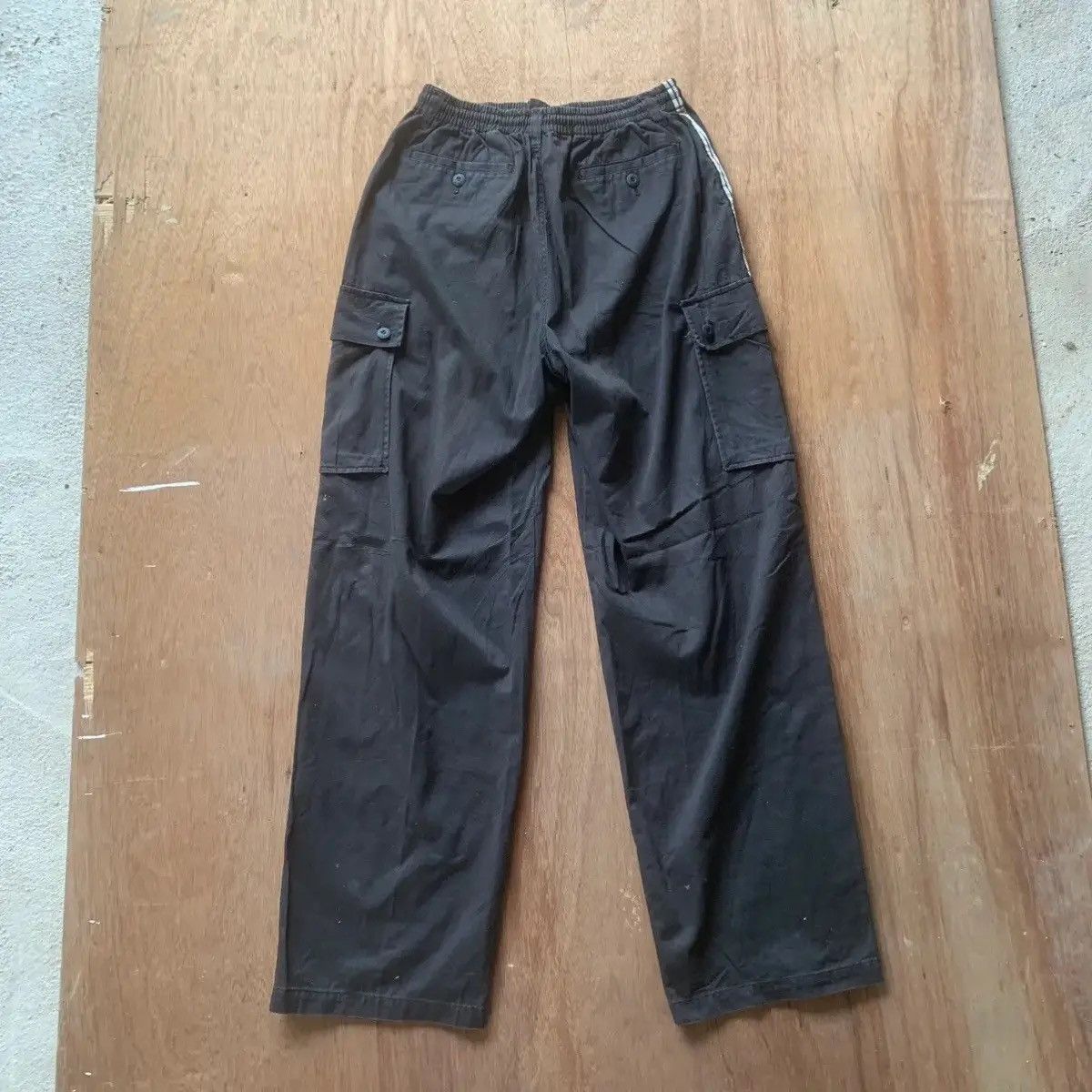 NOLLEY'S 🍁 FREE SIZE🍁VINTAGE SIDESTRIPED JAPANESE SPRINGWAIST CARGO Size US 36 / EU 52 - 8 Thumbnail