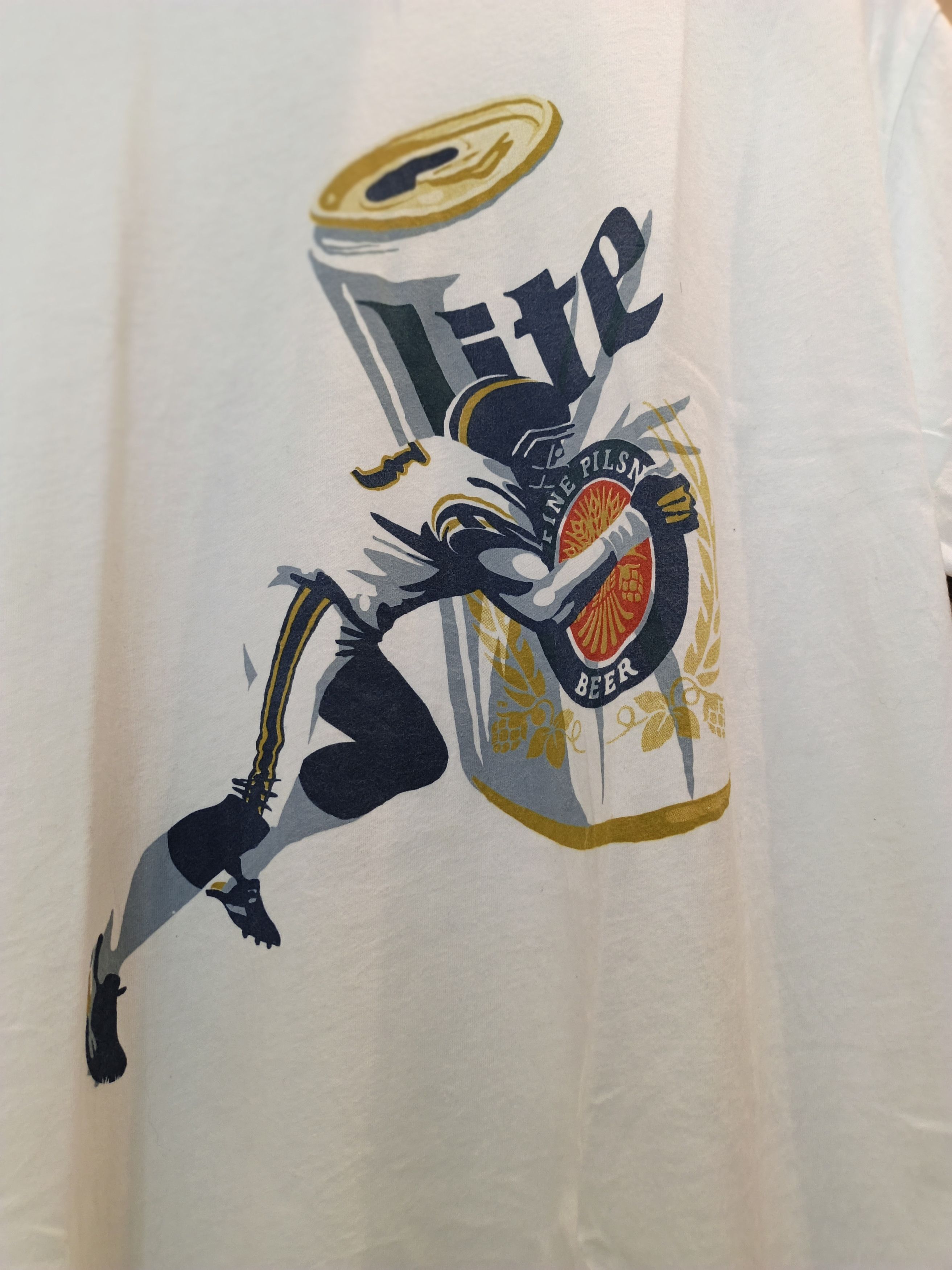 Next Level Apparel MILLER LITE Beer Size US XL / EU 56 / 4 - 2 Thumbnail