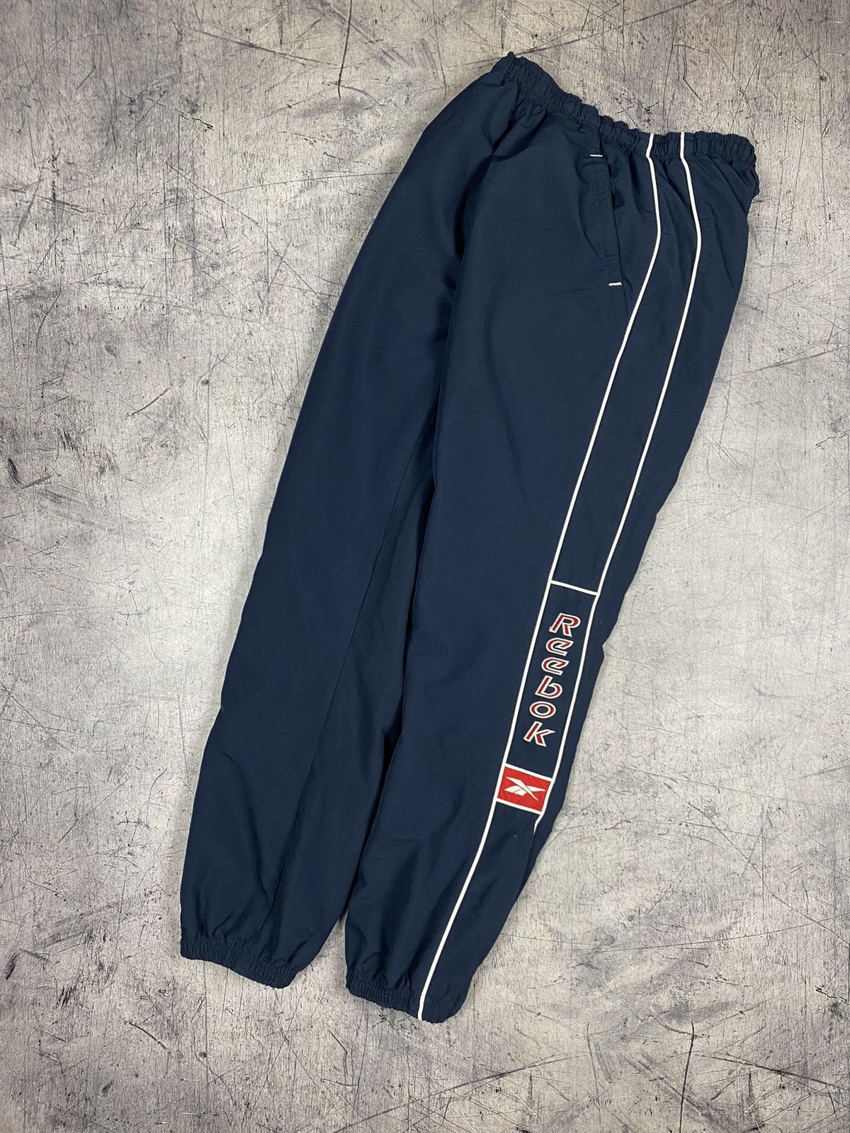 Reebok Vintage Reebok Driil y2k Big Logo Pants Size M Size US 34 / EU 50 - 6 Thumbnail