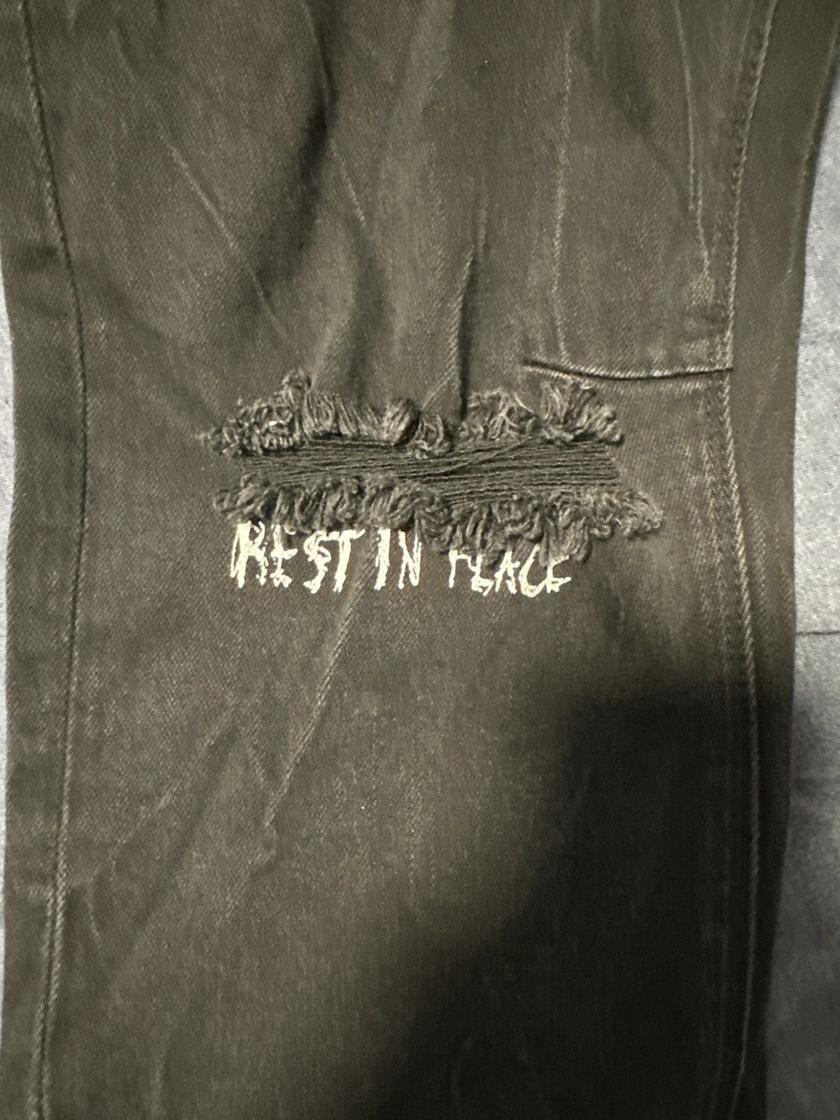 Rta RTA Rest In Peace Jeans Size US 34 / EU 50 - 2 Thumbnail