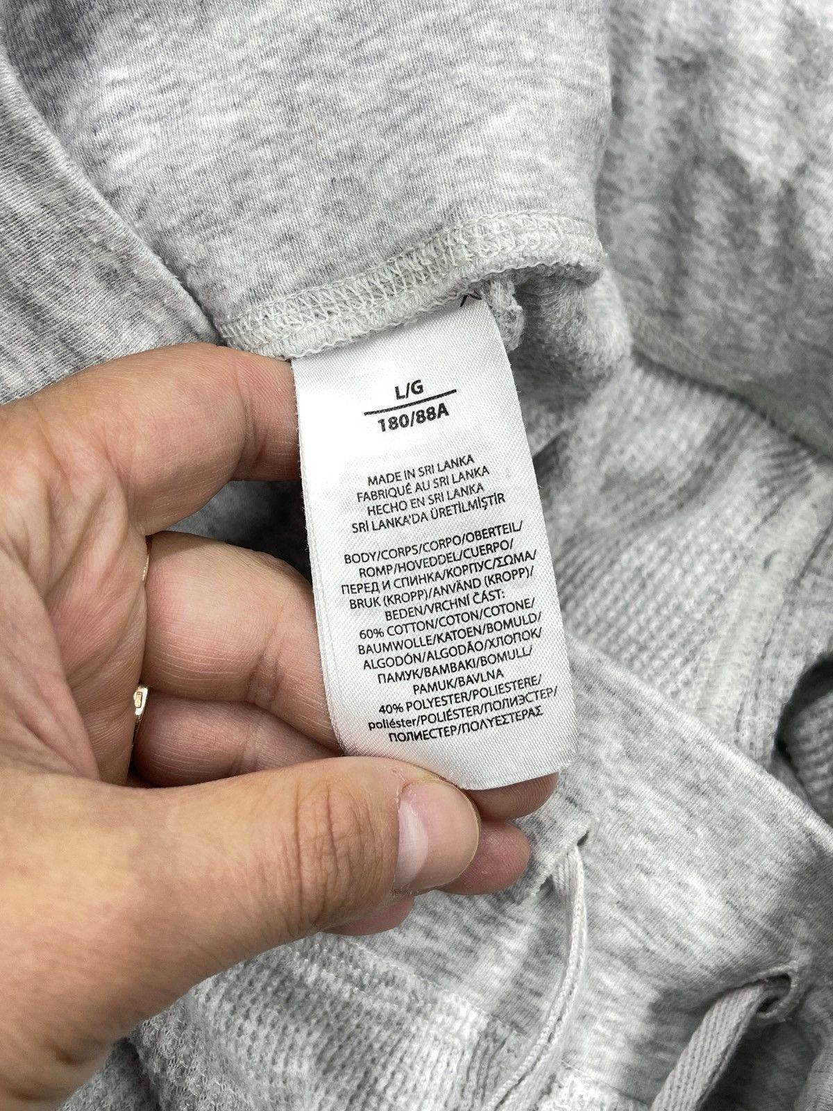 Polo Ralph Lauren Mens Polo Ralph Lauren Sweatpants Grey Y2K Rugby Size L Size US 34 / EU 50 - 7 Thumbnail