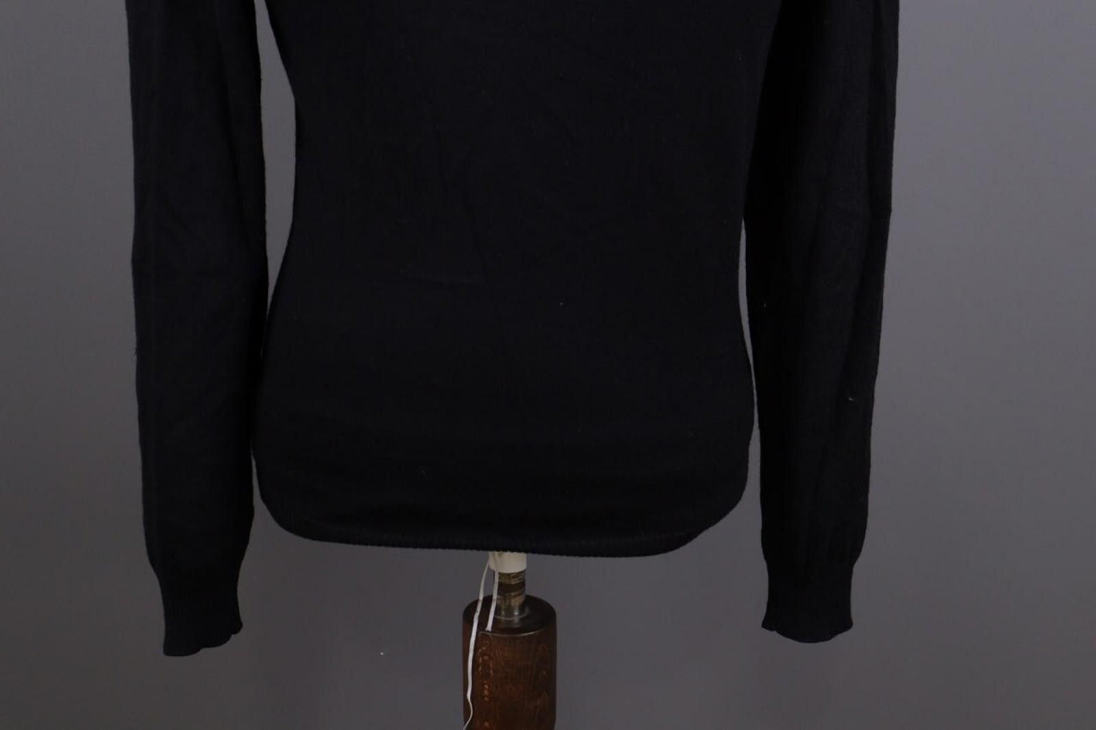 J.Lindeberg J.Lindeberg Black Merino Wool Knit Sweater Size 4 / M Size US M / EU 48-50 / 2 - 11 Thumbnail