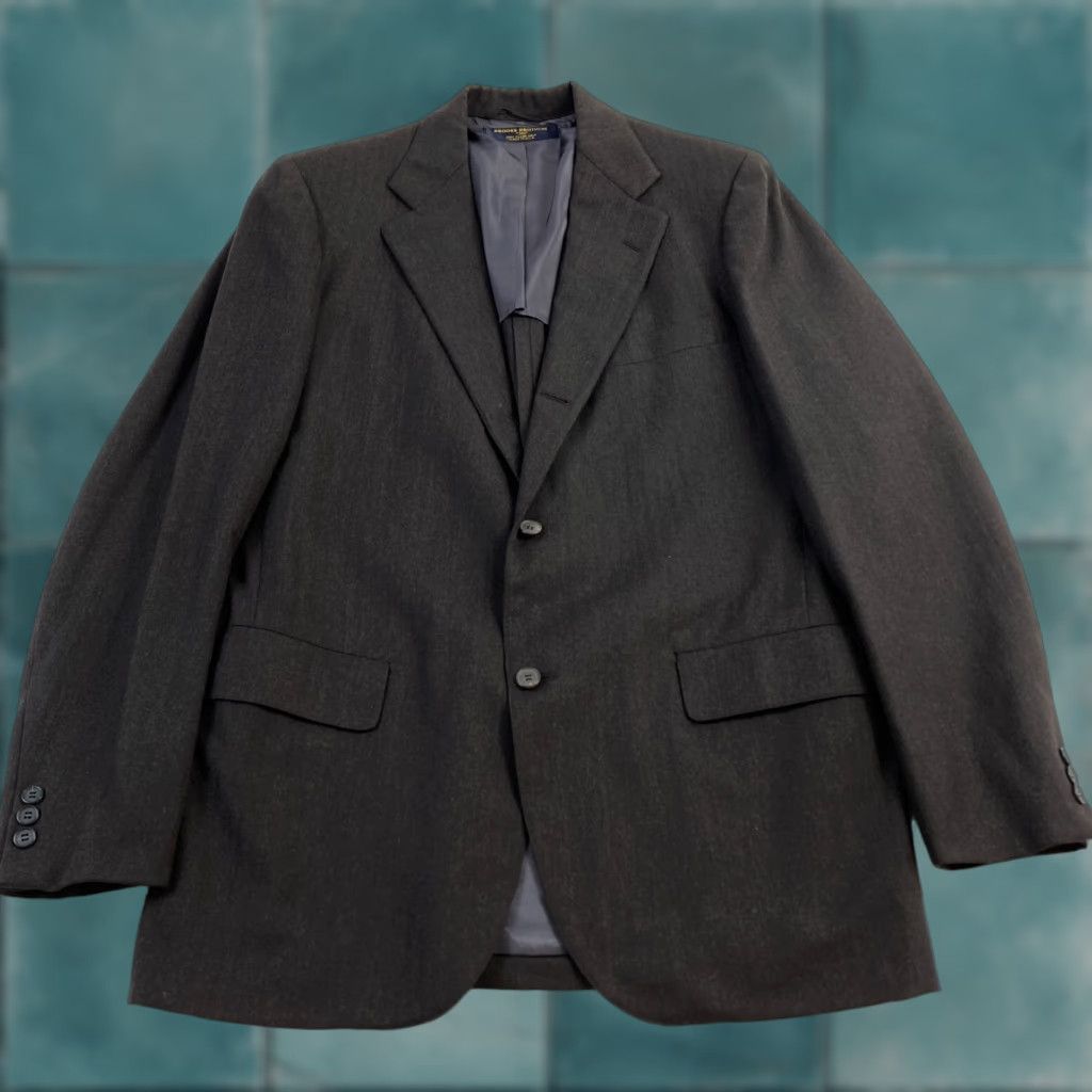 Brooks Brothers Brooks Brothers 346 Blazer Mens 40 Black Wool Lined 2 Button Jacket Coat Sport Coat Vintage No Size 40R - 1 Thumbnail