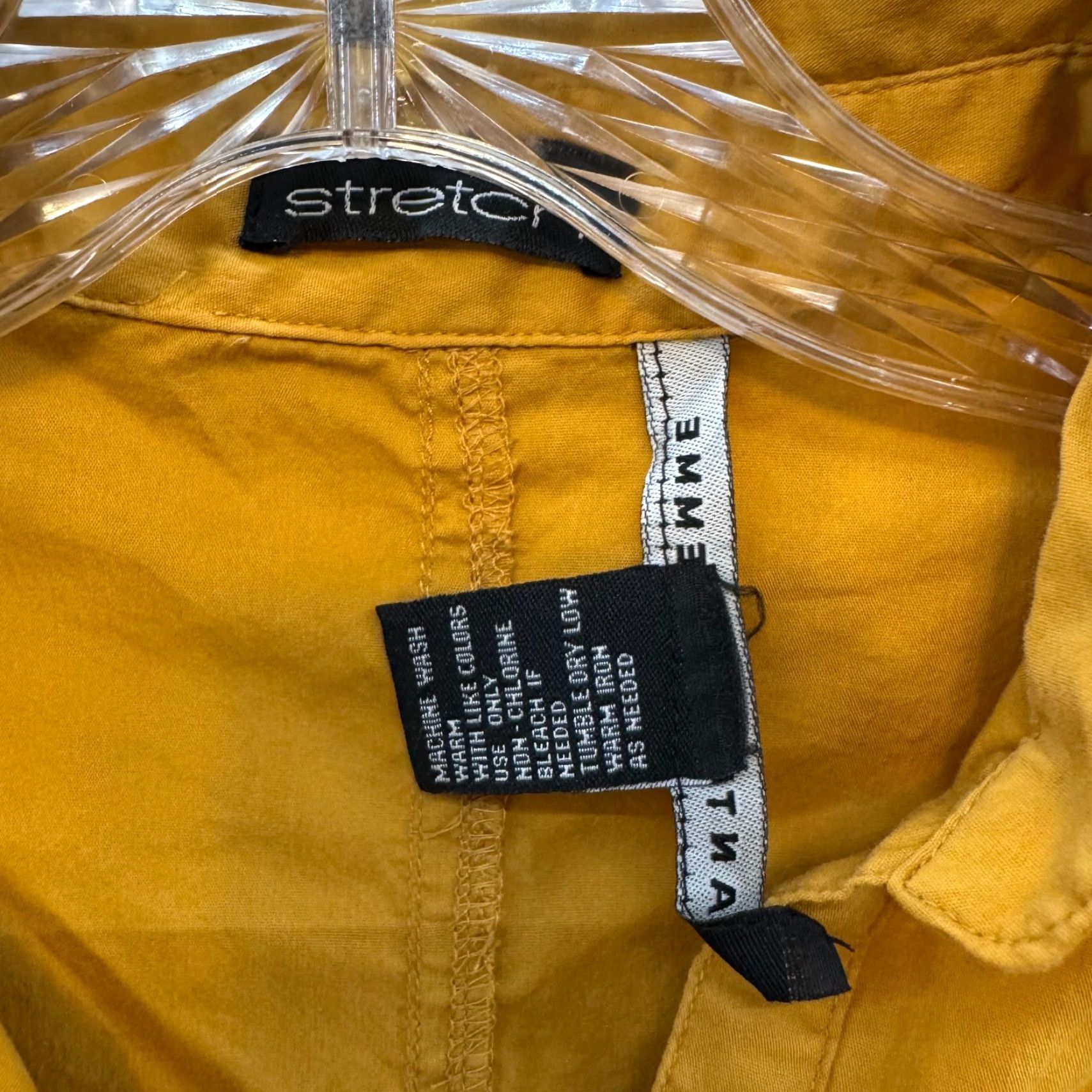 Vintage Vintage Y2K Antilia Femme Shirt Blouse Medium Yellow Tan User: Vintage Y2K Antilia Femme Shirt Blouse Medium Yellow Tan Size M / US 6-8 / IT 42-44 - 4 Thumbnail