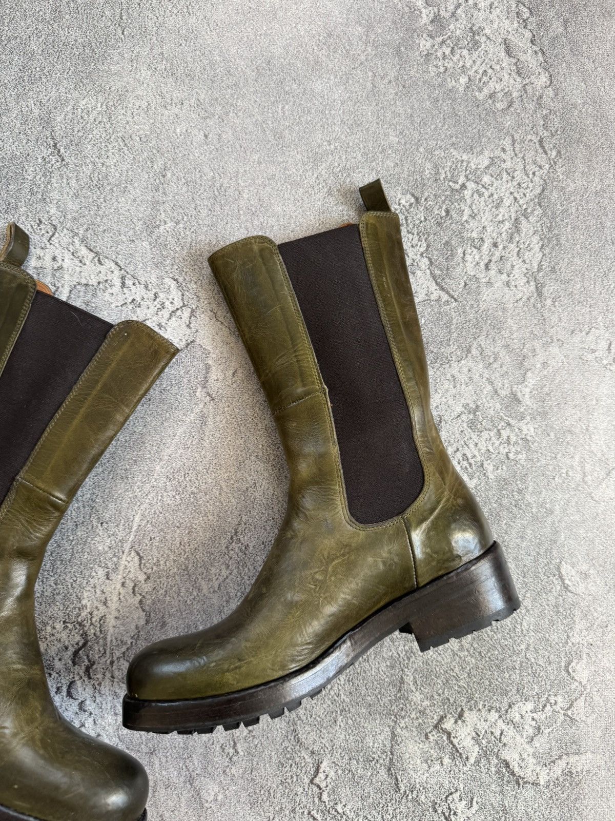 Other La Bottega Di Lisa 37size leather chelsea boots ankle shoes Size US 7 / IT 37 - 13 Thumbnail