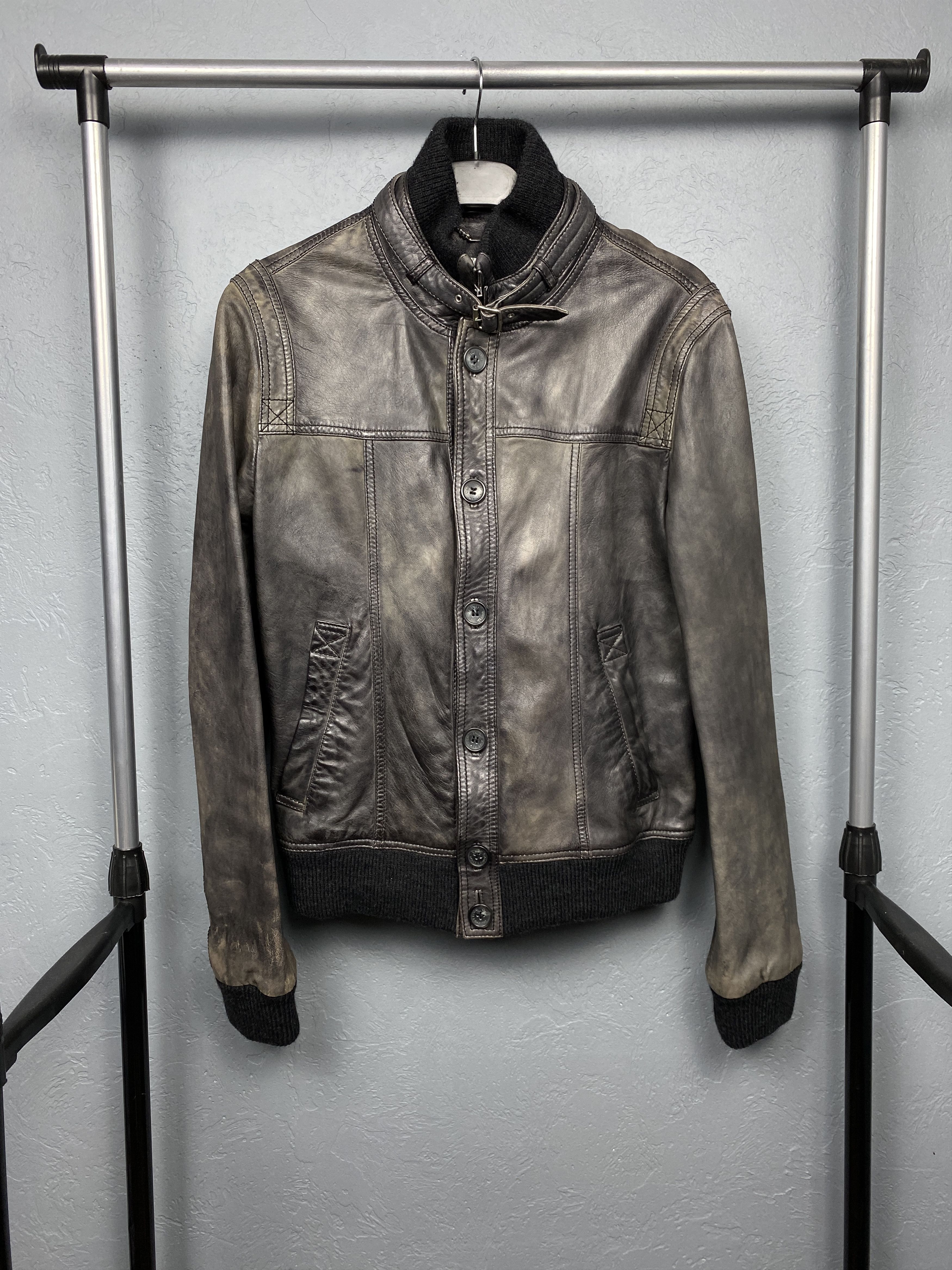 Dolce & Gabbana Dolce & Gabbana Vintage Mens Leather Jacket Size US M / EU 48-50 / 2 - 5 Thumbnail