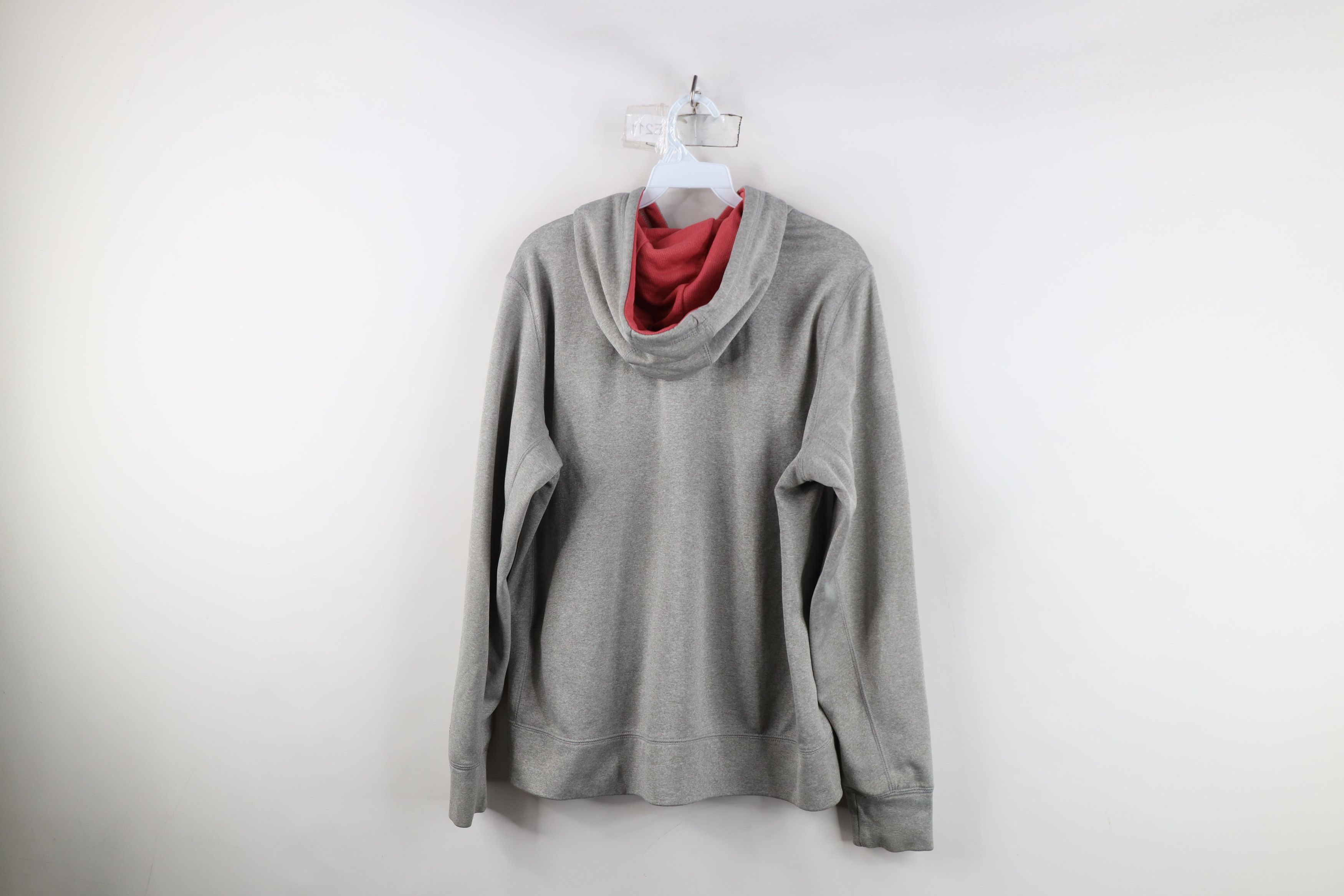 Carhartt Vintage Y2K Carhartt Spell Out Big Logo Hoodie Gray Size L / US 10 / IT 46 - 11 Thumbnail