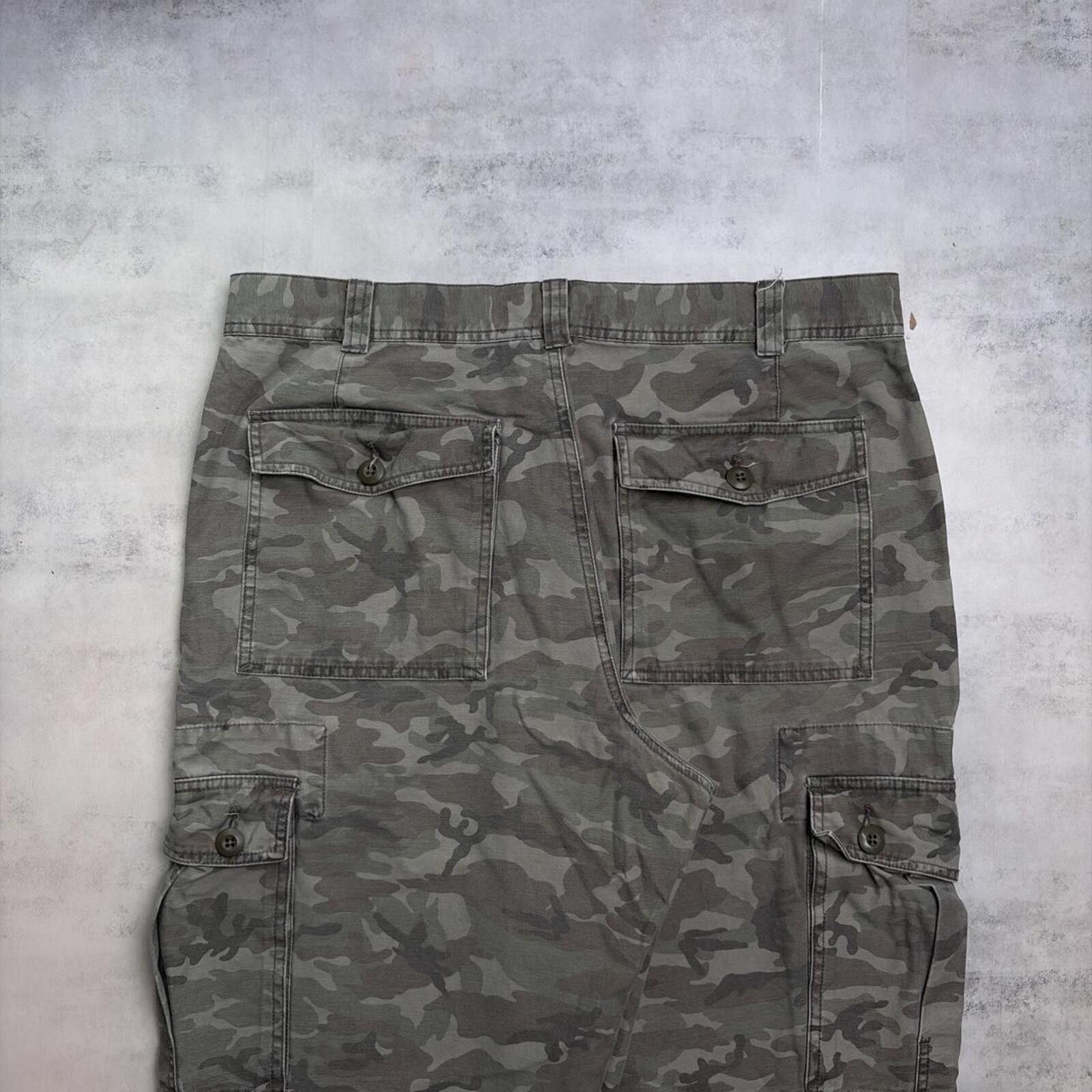 Cabelas Vintage Camo Cabela’s Grunge Baggy Skater Cargo Pants Size US 34 / EU 50 - 3 Thumbnail