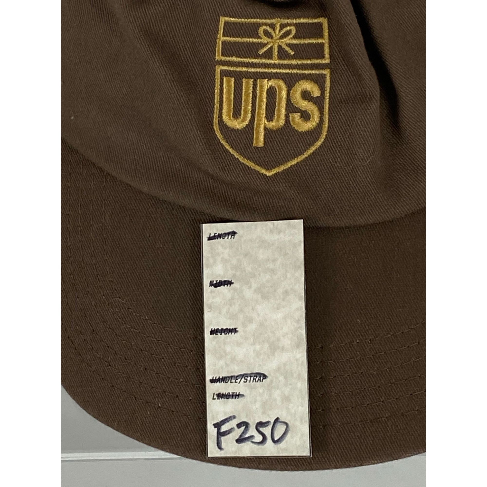 Vintage Vintage AB UPS Embroidered Snapback Dad Hat Cap Brown Made i Size ONE SIZE - 8 Thumbnail