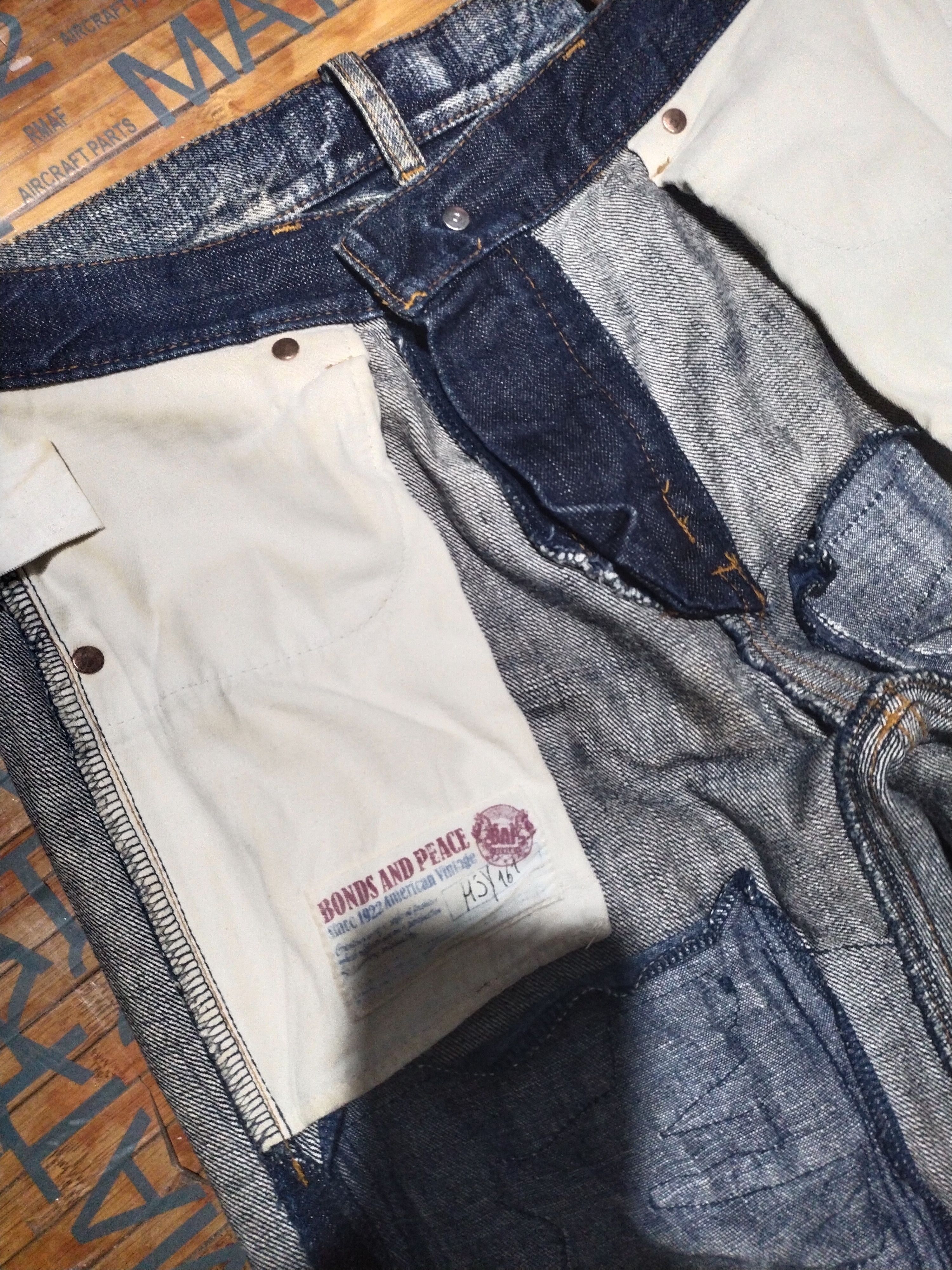 Japanese Brand × Vintage Jeans Bonds And Pesce /American Vintage Since 1922 Size US 30 / EU 46 - 6 Thumbnail