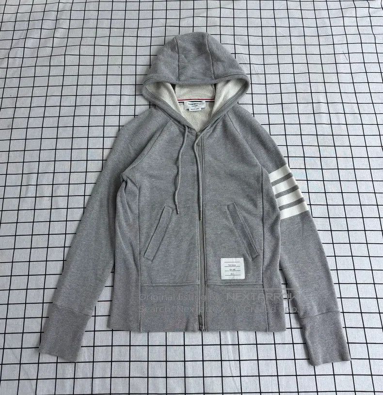 Thom Browne Thom Browne Gray zipper jacket Size US XS / EU 42 / 0 - 1 Thumbnail