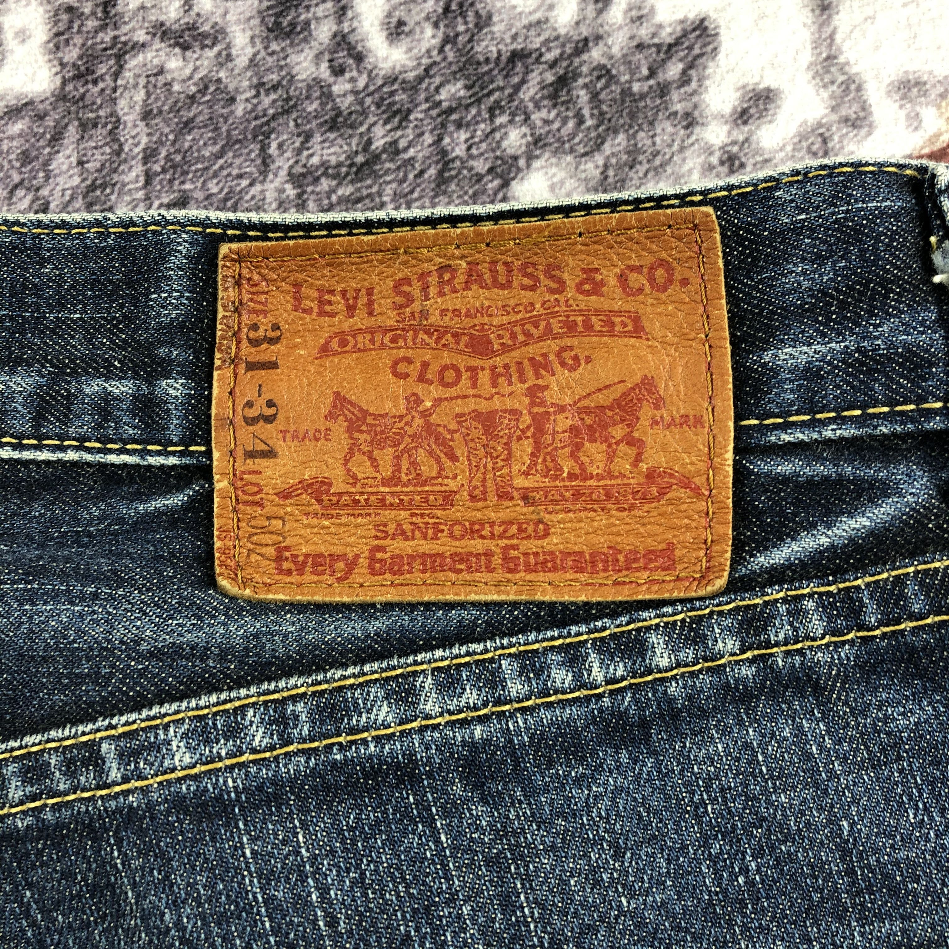 Levi's × Vintage Vintage Blue Wash Levis 502 Jeans-JM2145 Size US 31 - 6 Thumbnail