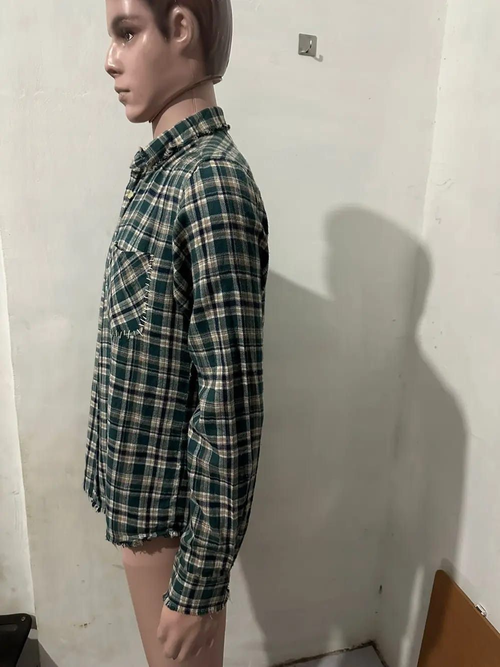 PPFM PPFM Flannel Frayed Hem Scab Pocket Design Shirt Size US M / EU 48-50 / 2 - 11 Thumbnail