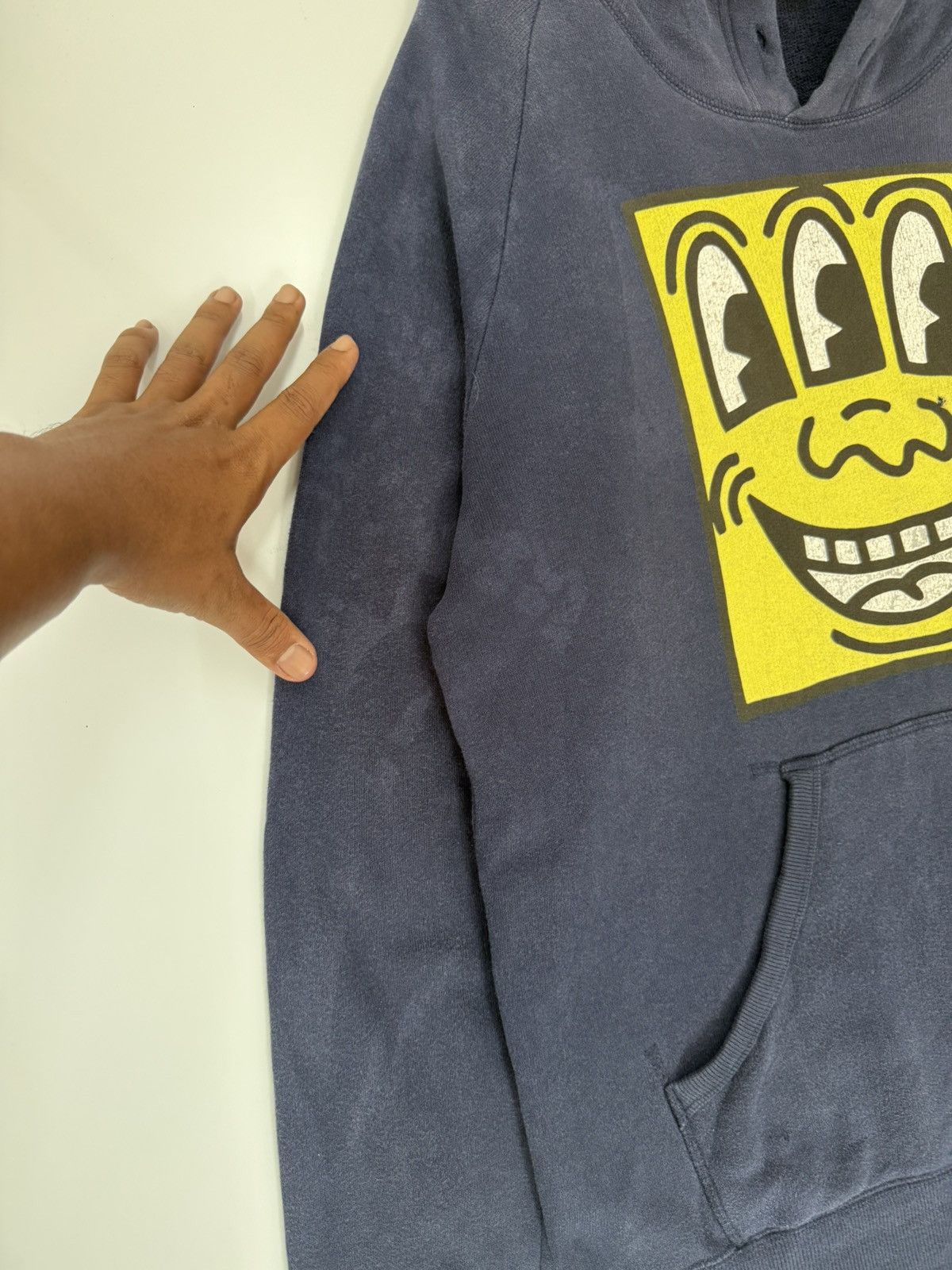 Keith Haring 🔥 Uniqlo Japan Keith Haring Super Faded Sweat Hoodie - XL Size US L / EU 52-54 / 3 - 4 Thumbnail