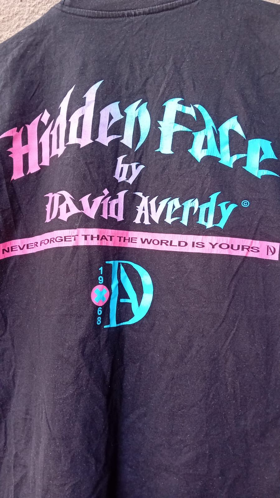 Other Hidden Face by David Averdy Double Sided t-shirt sz M Size US M / EU 48-50 / 2 - 7 Thumbnail