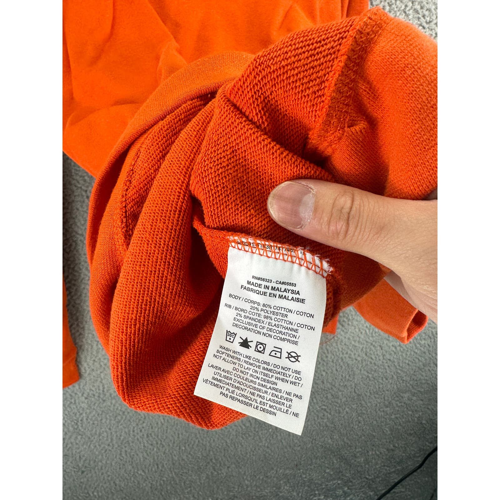 Nike Nike 1/4 Zip Clemson Tiger Sweatshirt Men Large Orange Retro Size US L / EU 52-54 / 3 - 8 Thumbnail