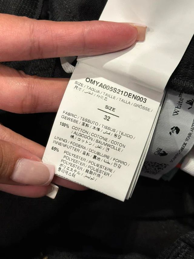 Off-White Off-White Straight Leg Jeans Size US 32 / EU 48 - 5 Thumbnail