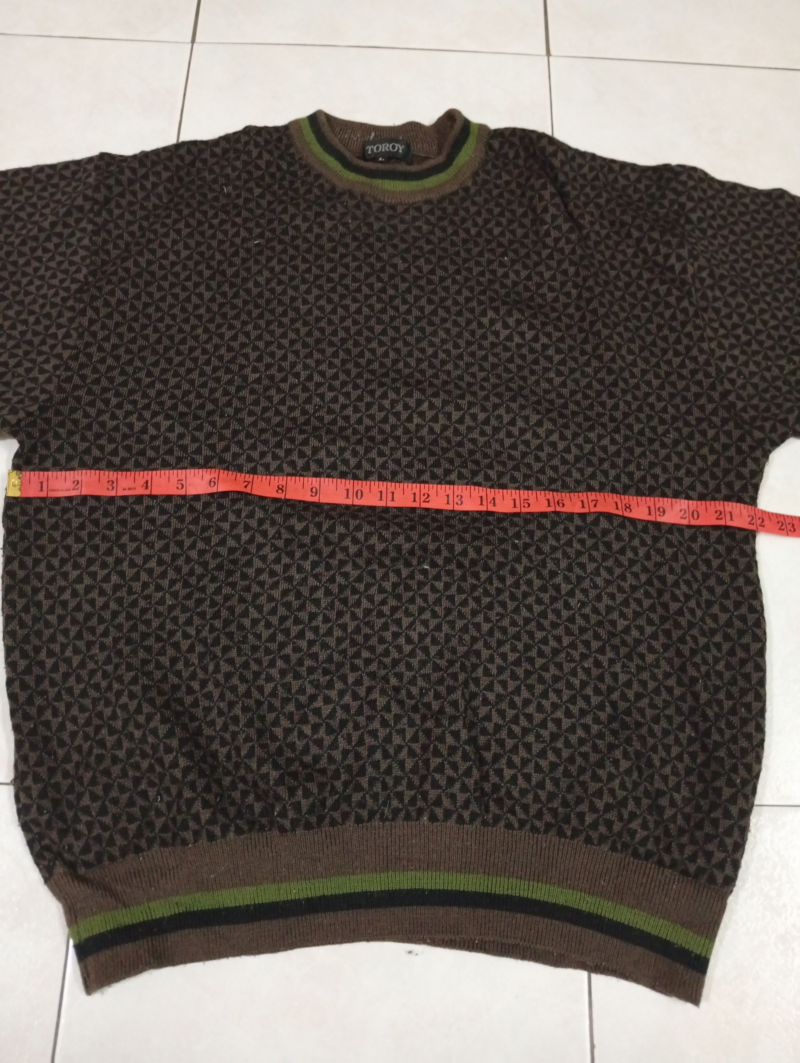 Japanese Brand Toroy sweater knitwear Size US L / EU 52-54 / 3 - 2 Thumbnail