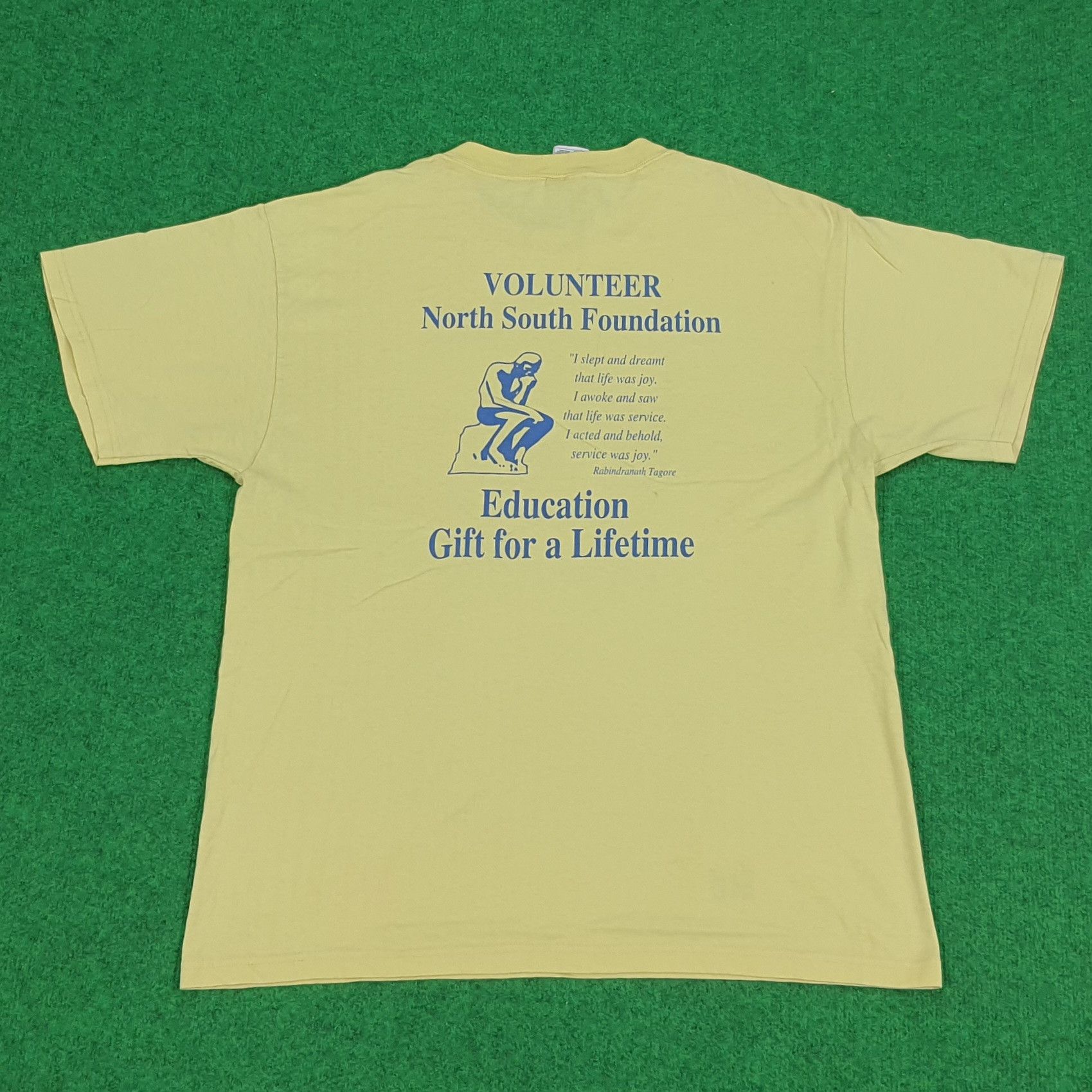 Vintage Vintage Mahatma Gandhi Quotes Tshirt Size US L / EU 52-54 / 3 - 2 Thumbnail