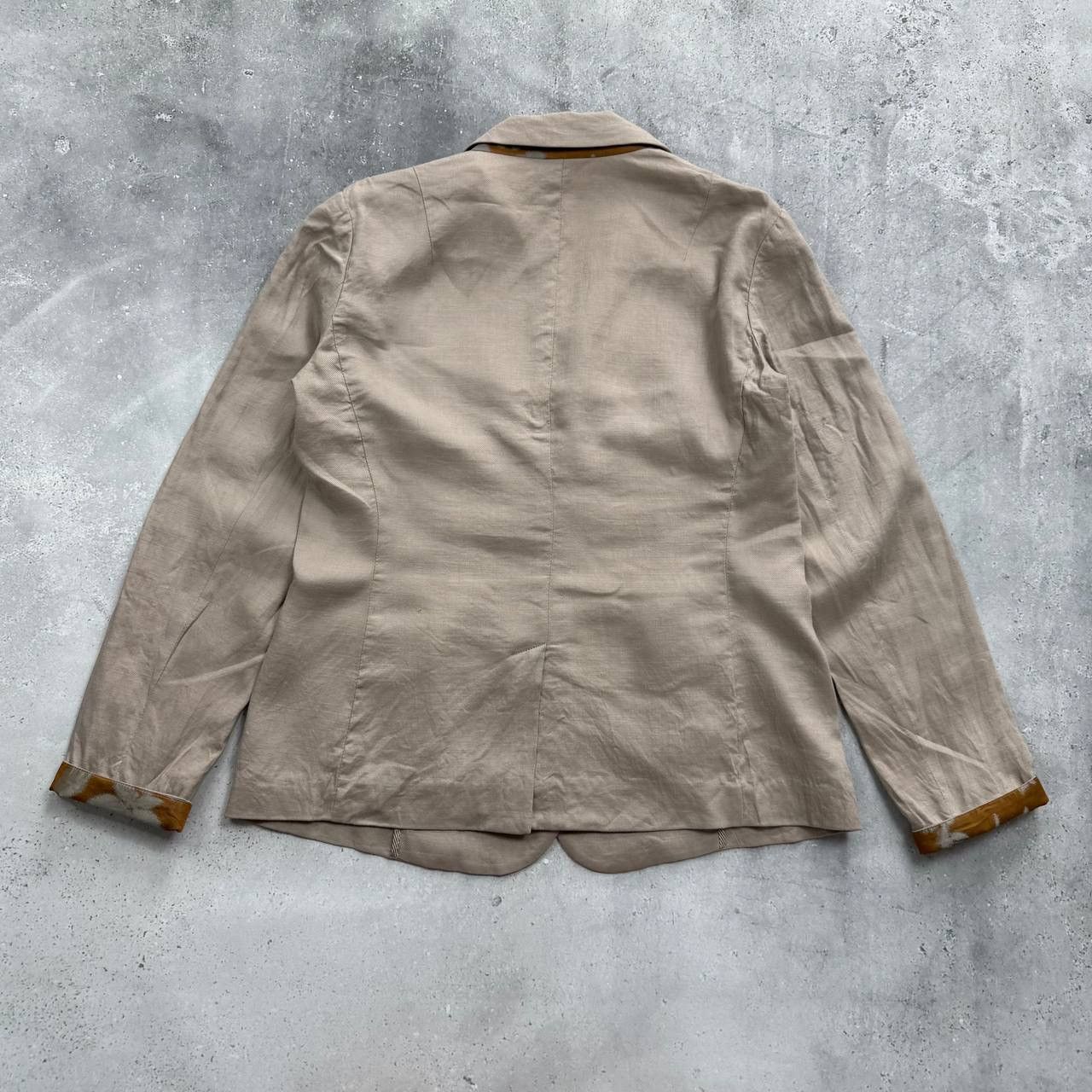 Etro ETRO Milano Two Button Linen Blazer Women’s Beige Size IT 46 Size L / US 10 / IT 46 - 2 Thumbnail