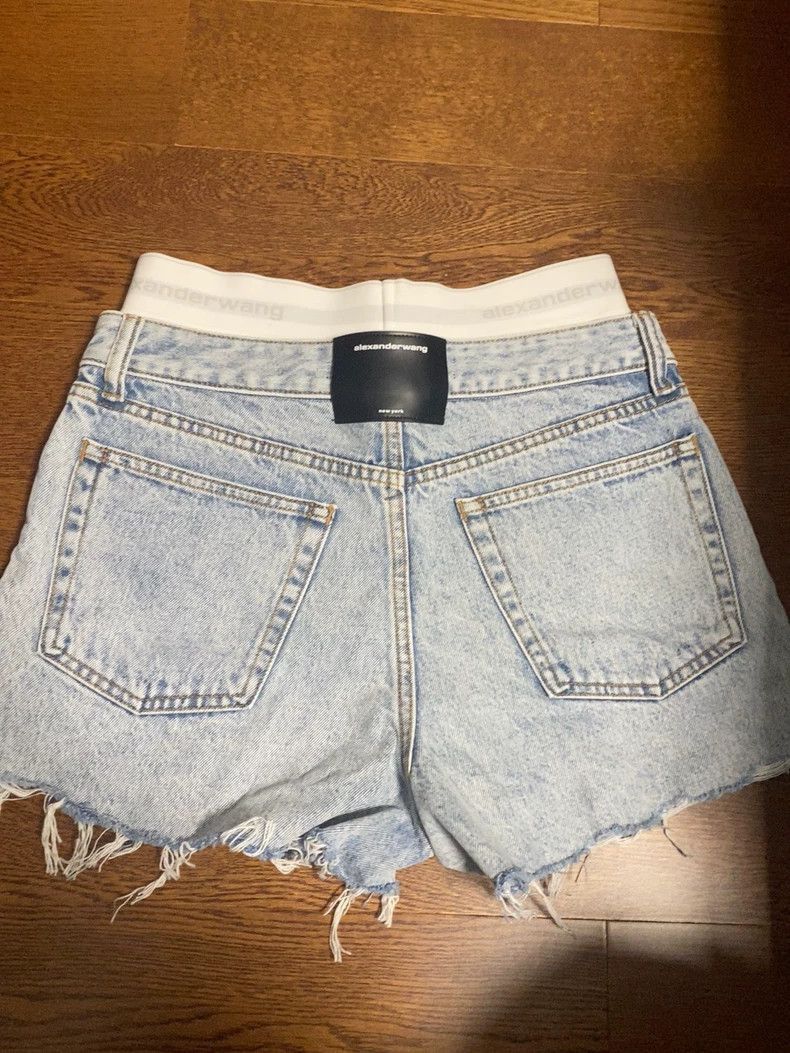 Alexander Wang Alexander Wang Denim Shorts- Size 27" / US 4 / IT 40 - 2 Thumbnail