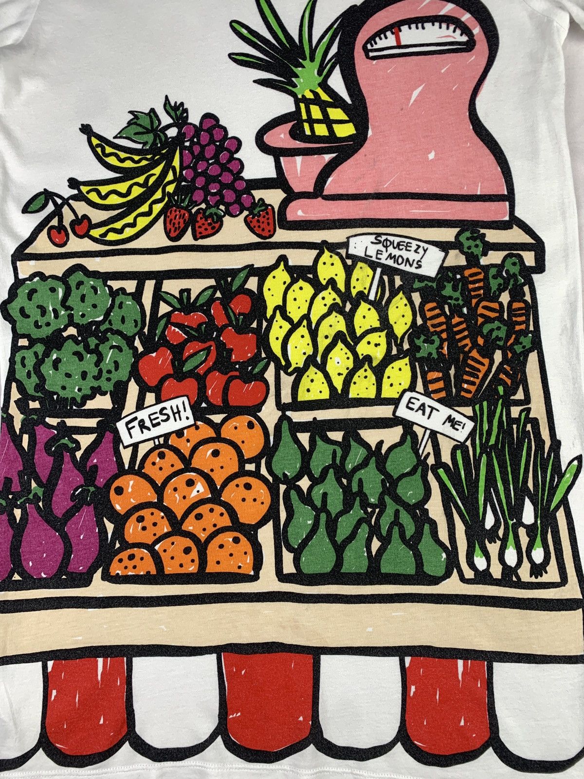 Stella McCartney Stella McCartney Designer Fruit Shop Cartoon Long Baby Tee Size S / US 4 / IT 40 - 3 Thumbnail