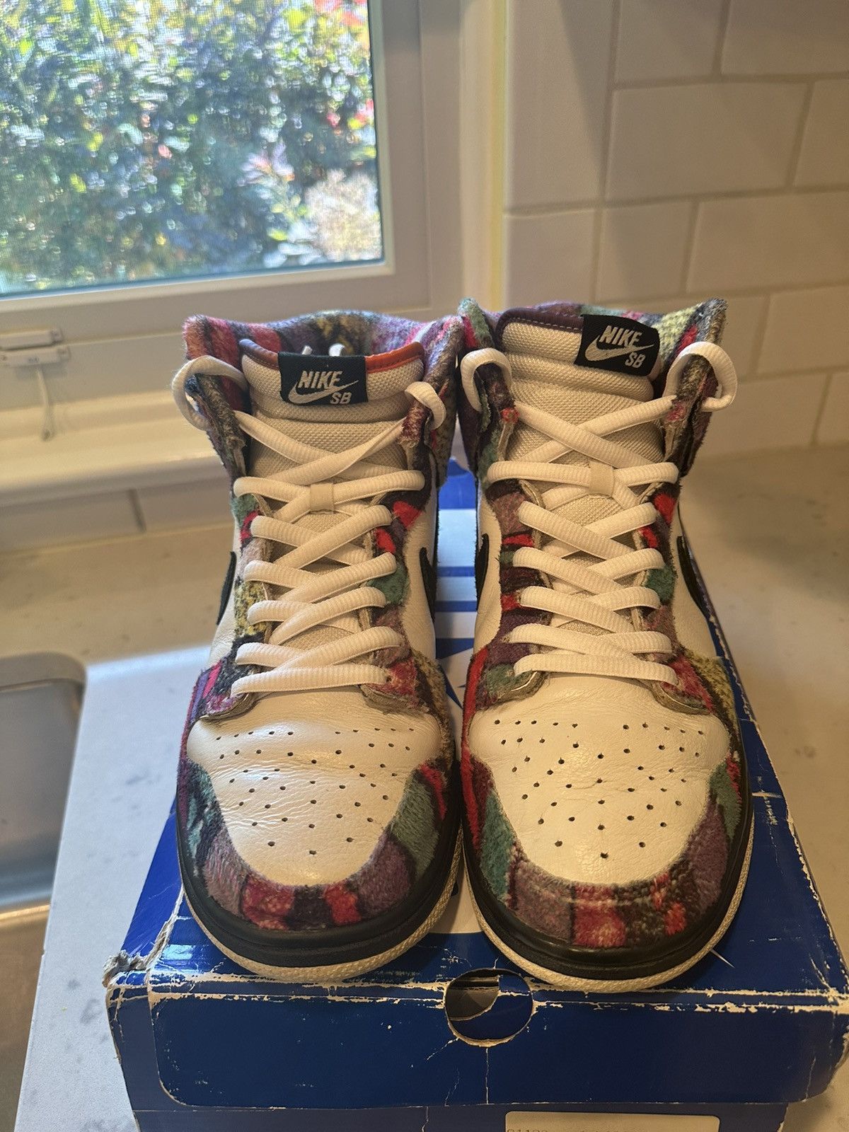 Nike *FINAL PRICE* Huxtable Nike SB Dunk High (2010) Size US 11.5 / EU 44-45 - 2 Thumbnail