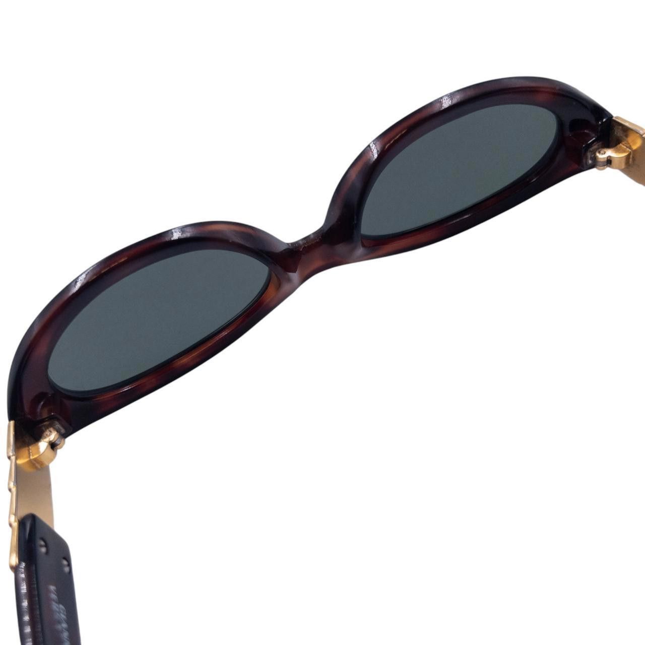 Versace Vintage Gianni Versace Tortoise Shell Sunglasses Size ONE SIZE - 8 Thumbnail